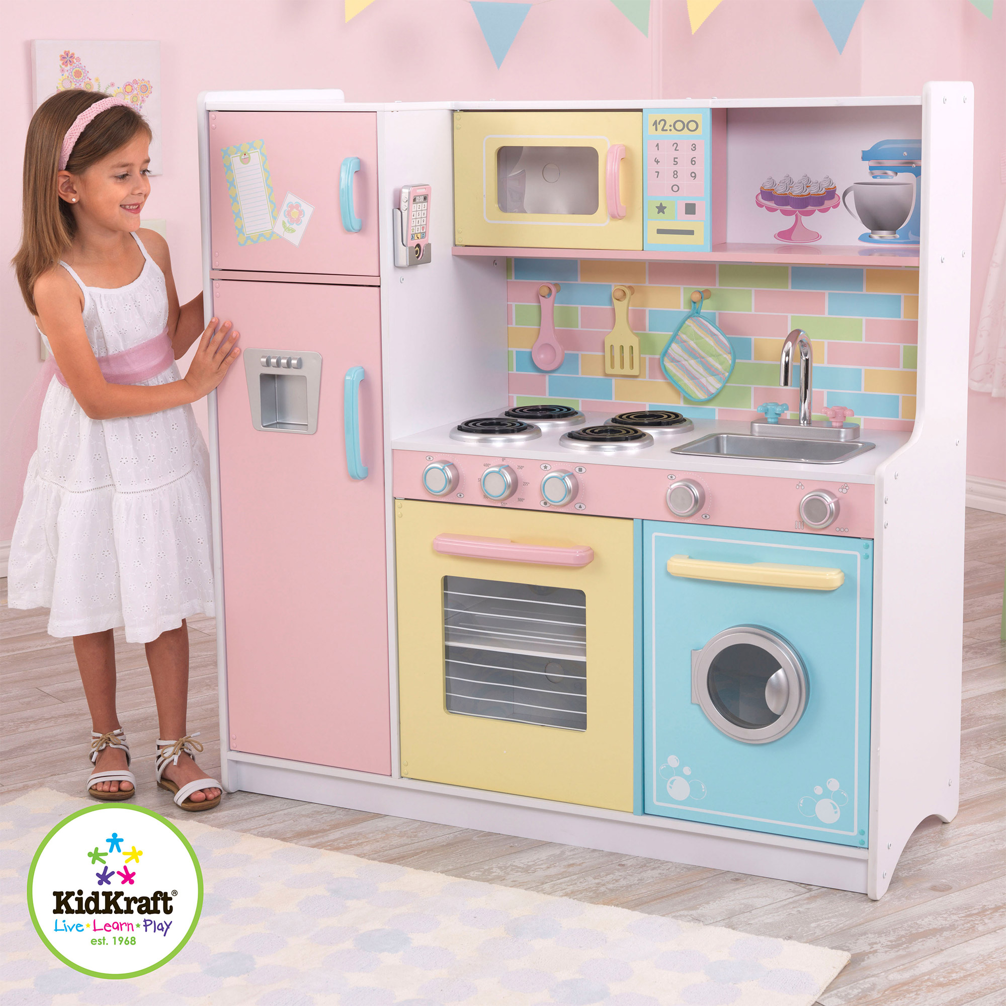 コストコ　Kid Kraft デラックスキッチン KidKraft Deluxe Culinary Kitchen | Costco