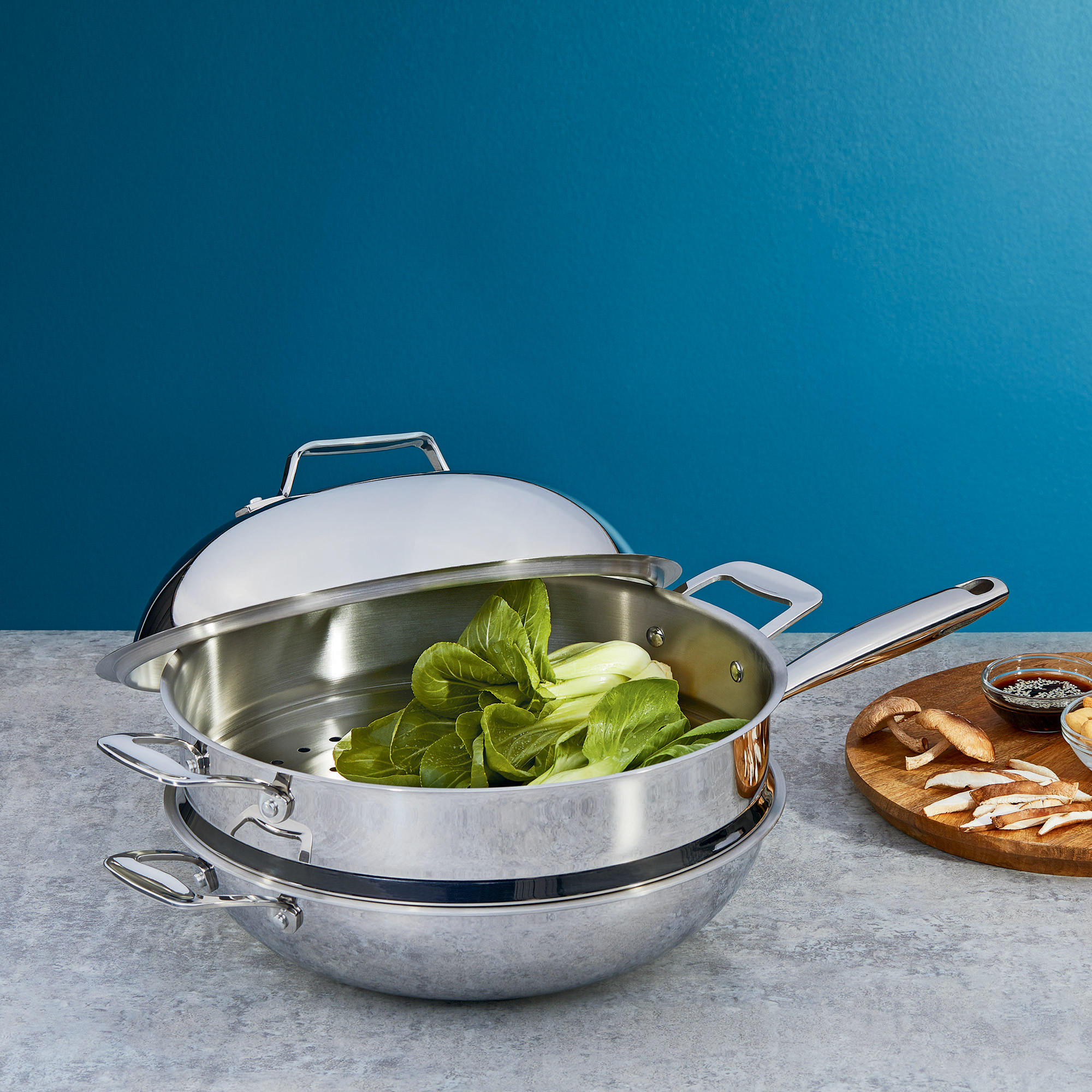 調理器具 GEMKOCH MULTI WOK & STEAMER 32cm 調理器具 GEMKOCH MULTI WOK & STEAMER 32cm GEMKOCH MULTI WOK