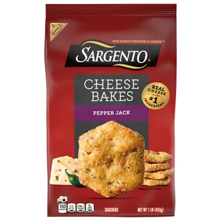 SARGENTO CHEESE BAKES PEPPER JACK 16 OZ