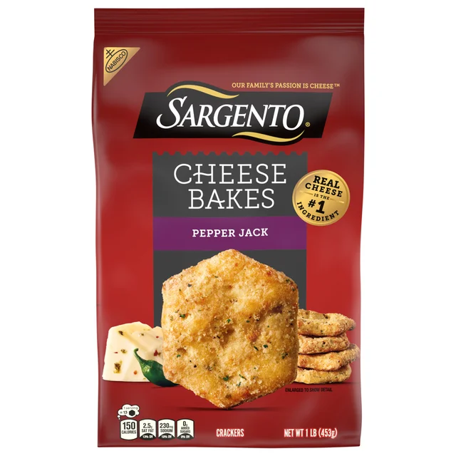 SARGENTO PEPPER JACK BAKES 16OZ