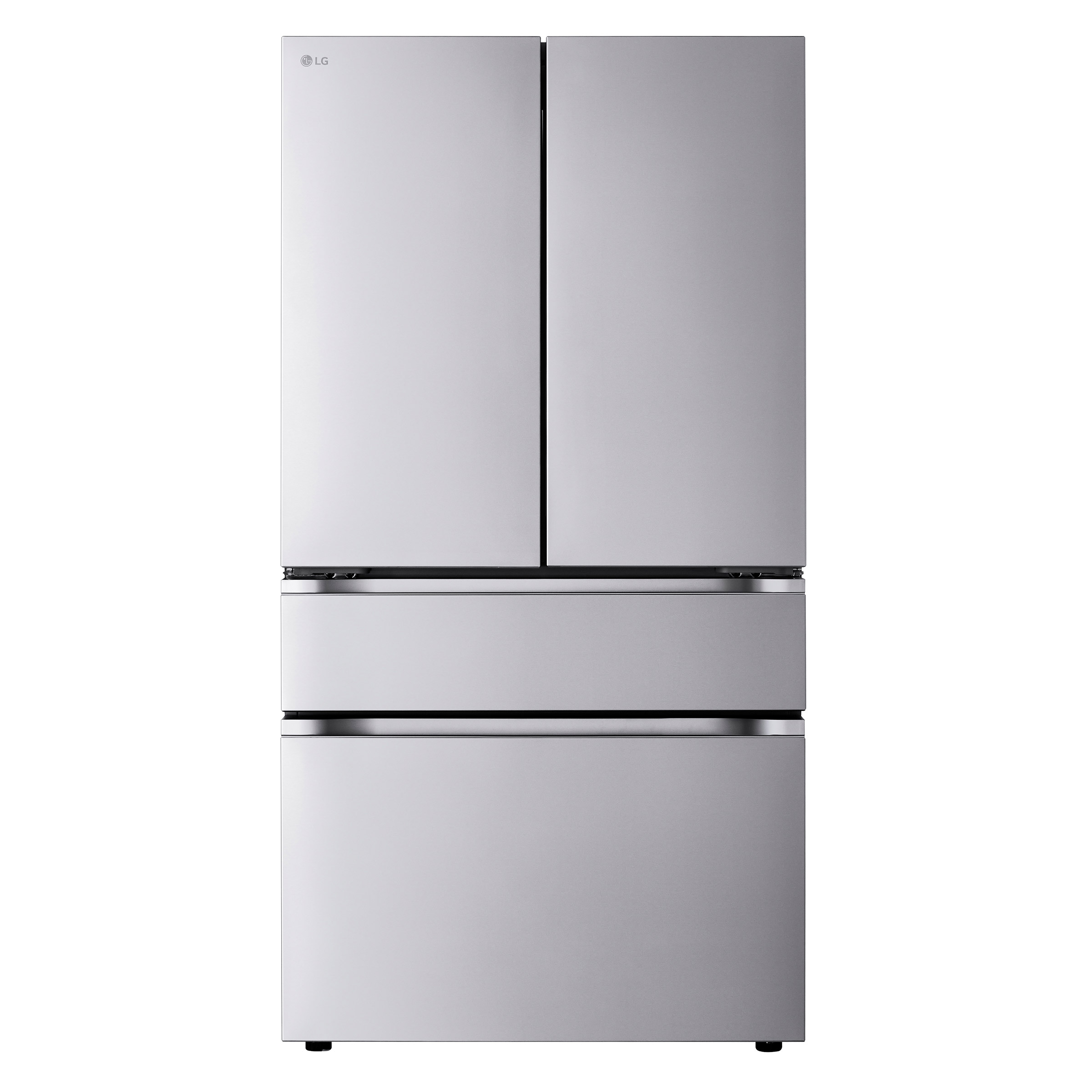 LG 36 in. 30 cu. ft. Stainless Steel Standard-Depth MAX 4-Door Refrigerator with Internal Water Dispenser and Full-Convert Drawer