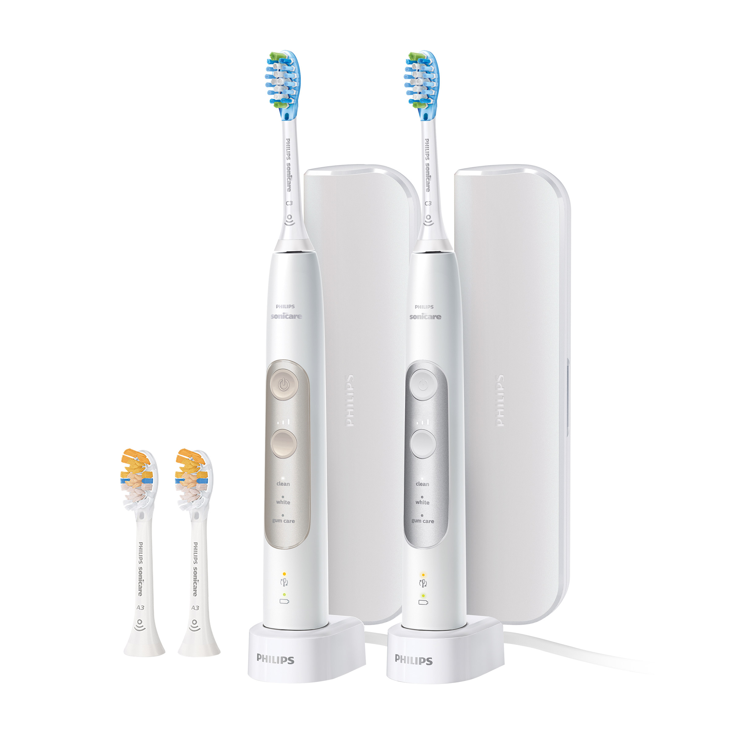 Philips Sonicare Professional Clean Rechargeable Electric Toothbrush  2-pack