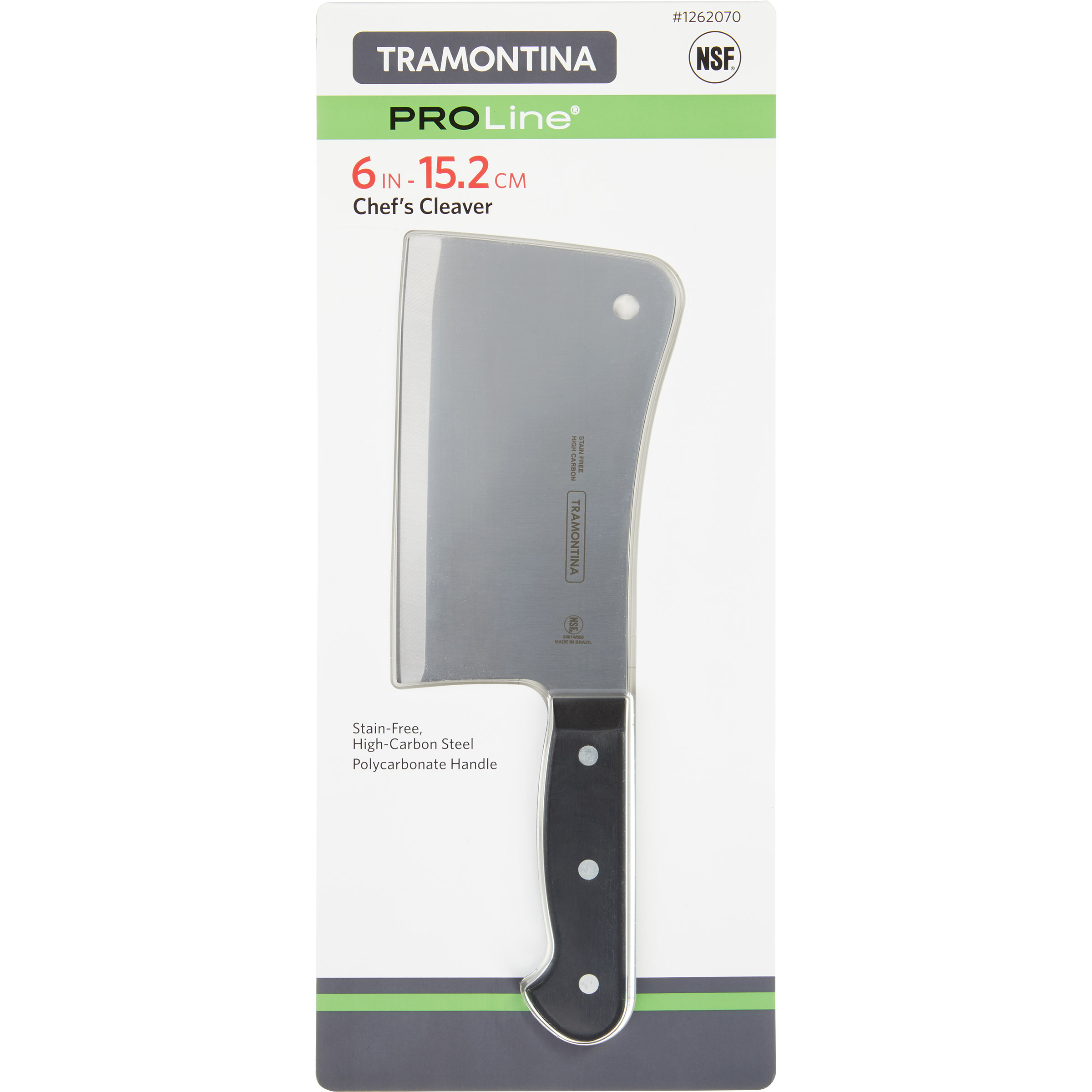 Tramontina ProLine Chef's Cleaver - Thumbnail 2