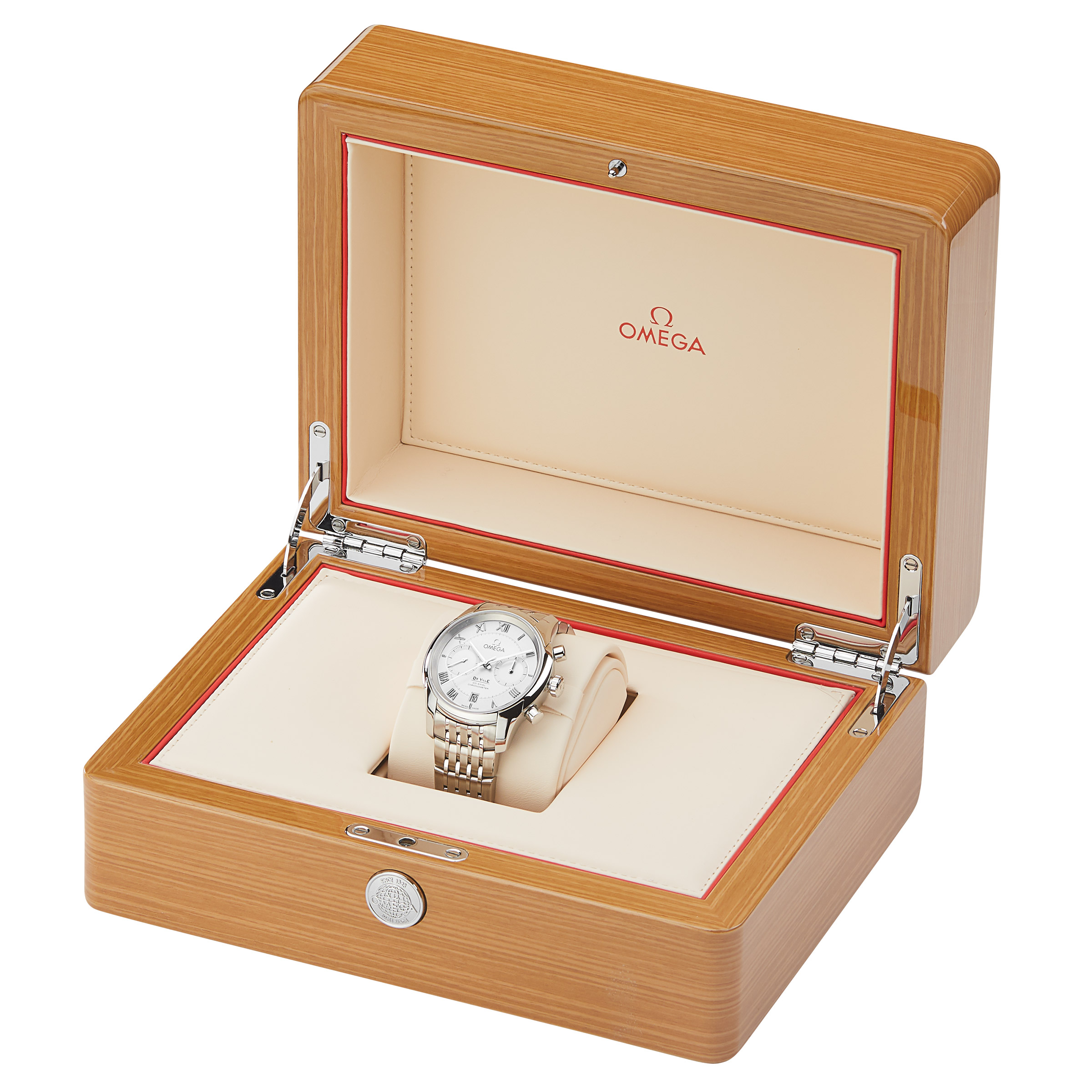 Omega De Ville Hour Vision Chronograph Stainless Steel Men's