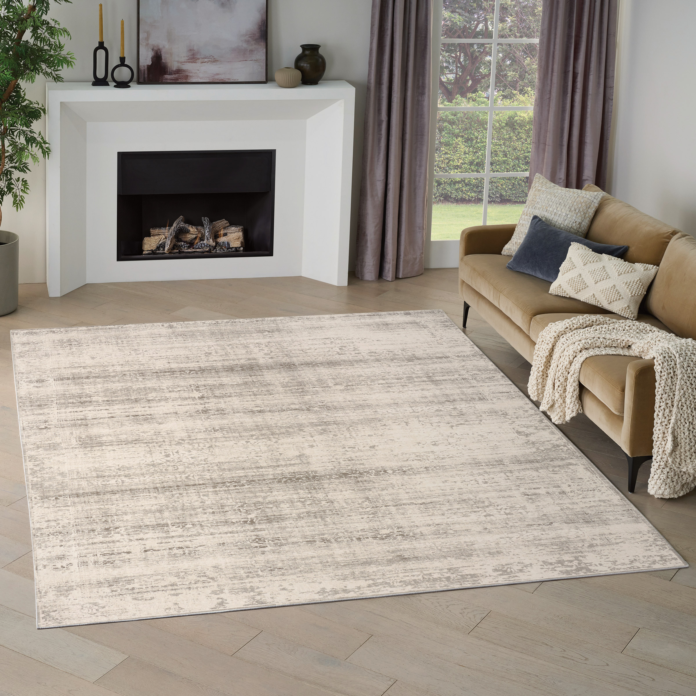 Nourison Arctic Area Rug Collection  Zaria