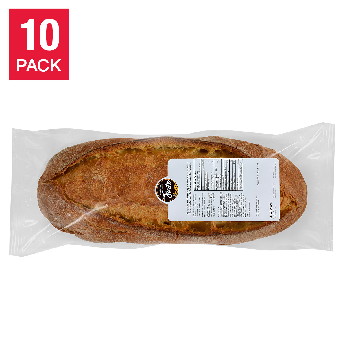 All Natural Di Altamura Italy Long Bread