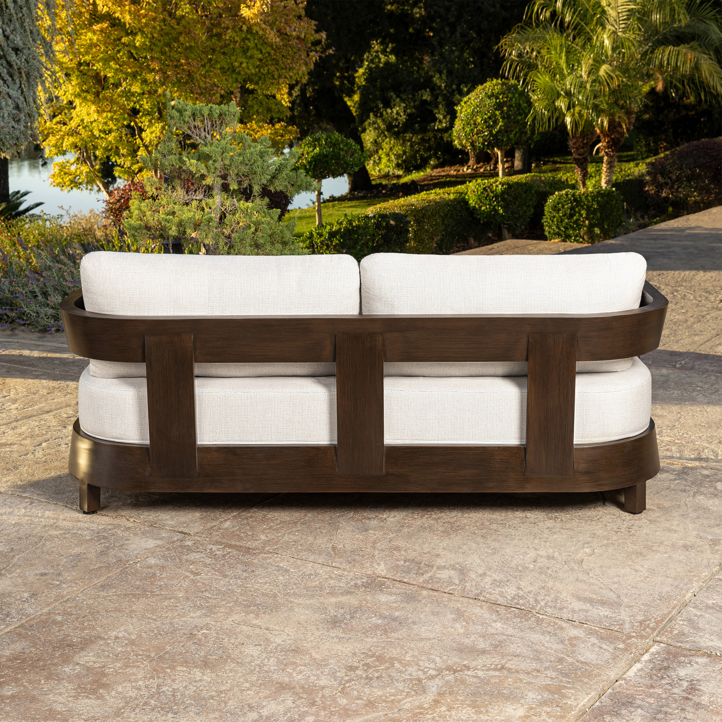 MoDe Odessa 4-piece Fire Outdoor Patio Deep Seating Set | Costco