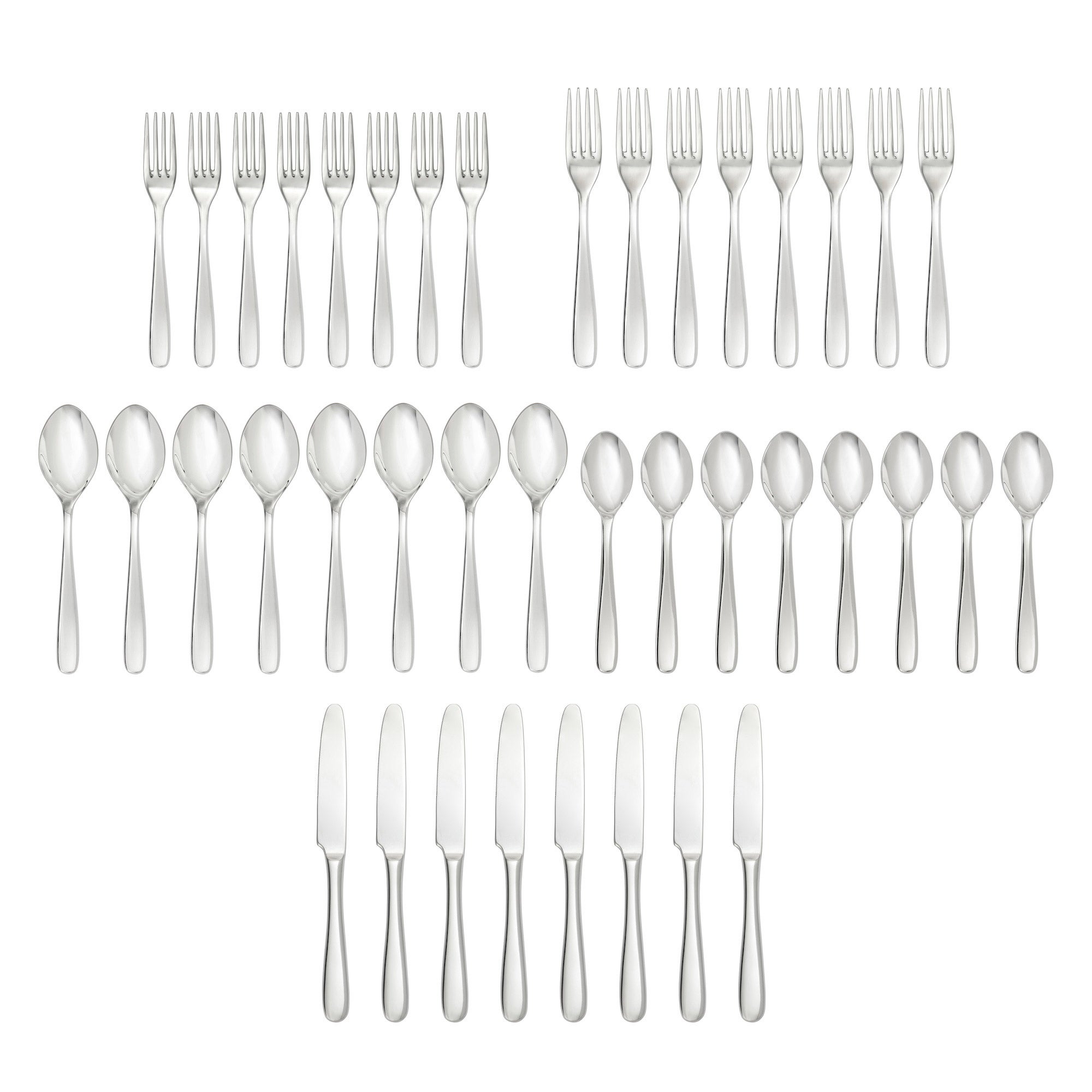 Fortessa Grand City 40-piece Flatware Set