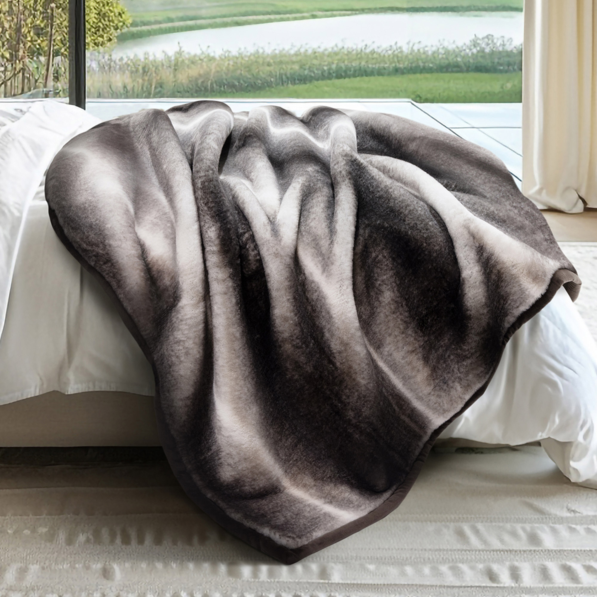 Mon Chateau Faux Fur Throw | Costco