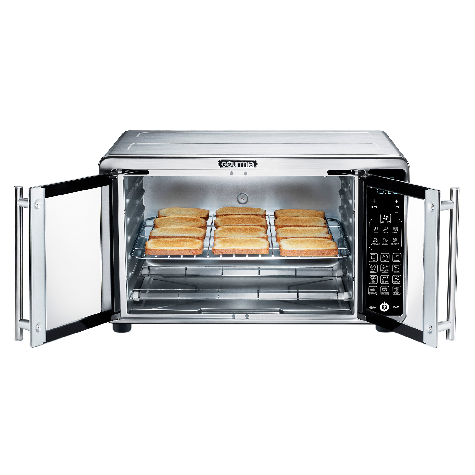 Gourmia XL French Door Countertop Air Fryer Oven Costco