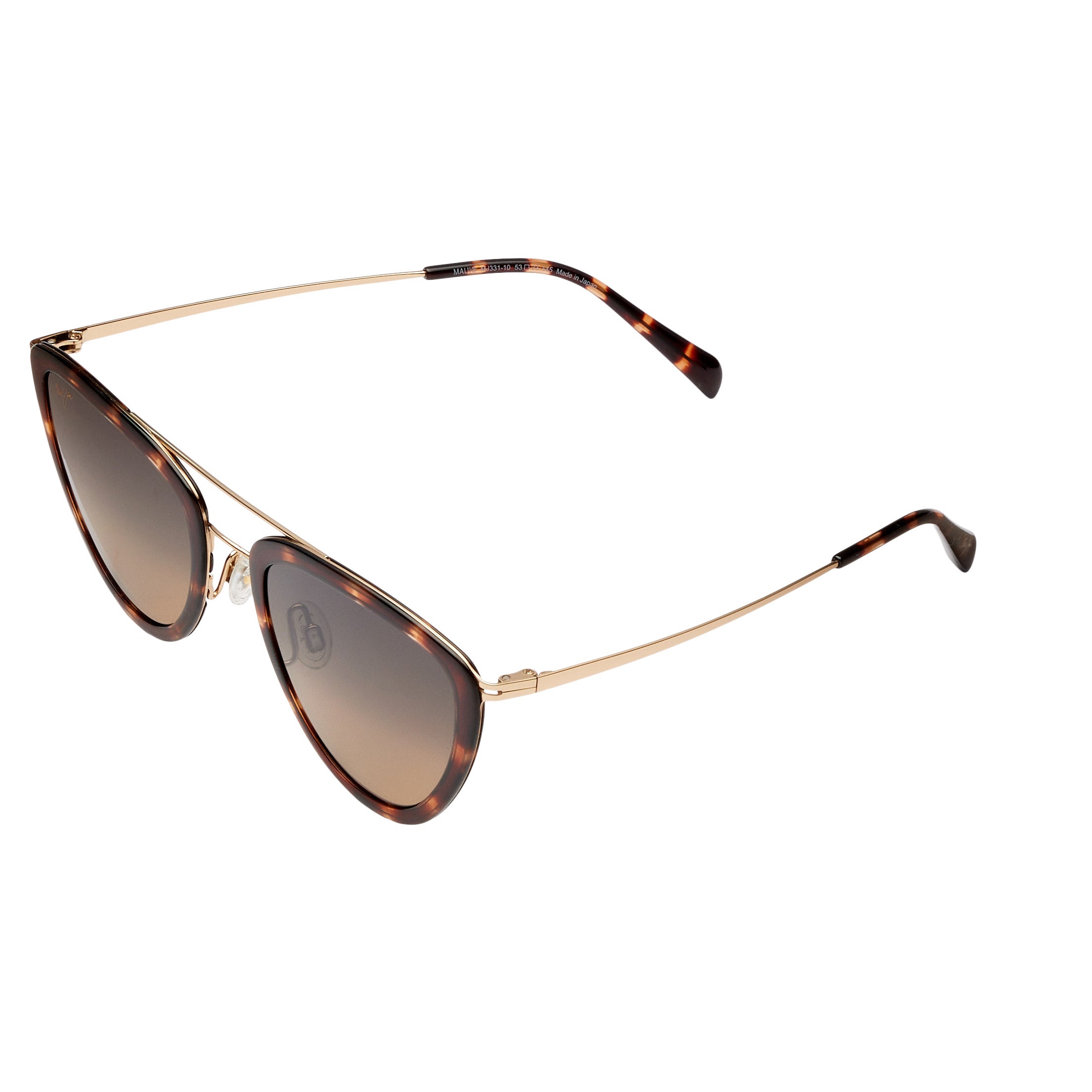 Maui Jim Hunakai HS331-10 Tortoise HCL Bronze Maui Gradient