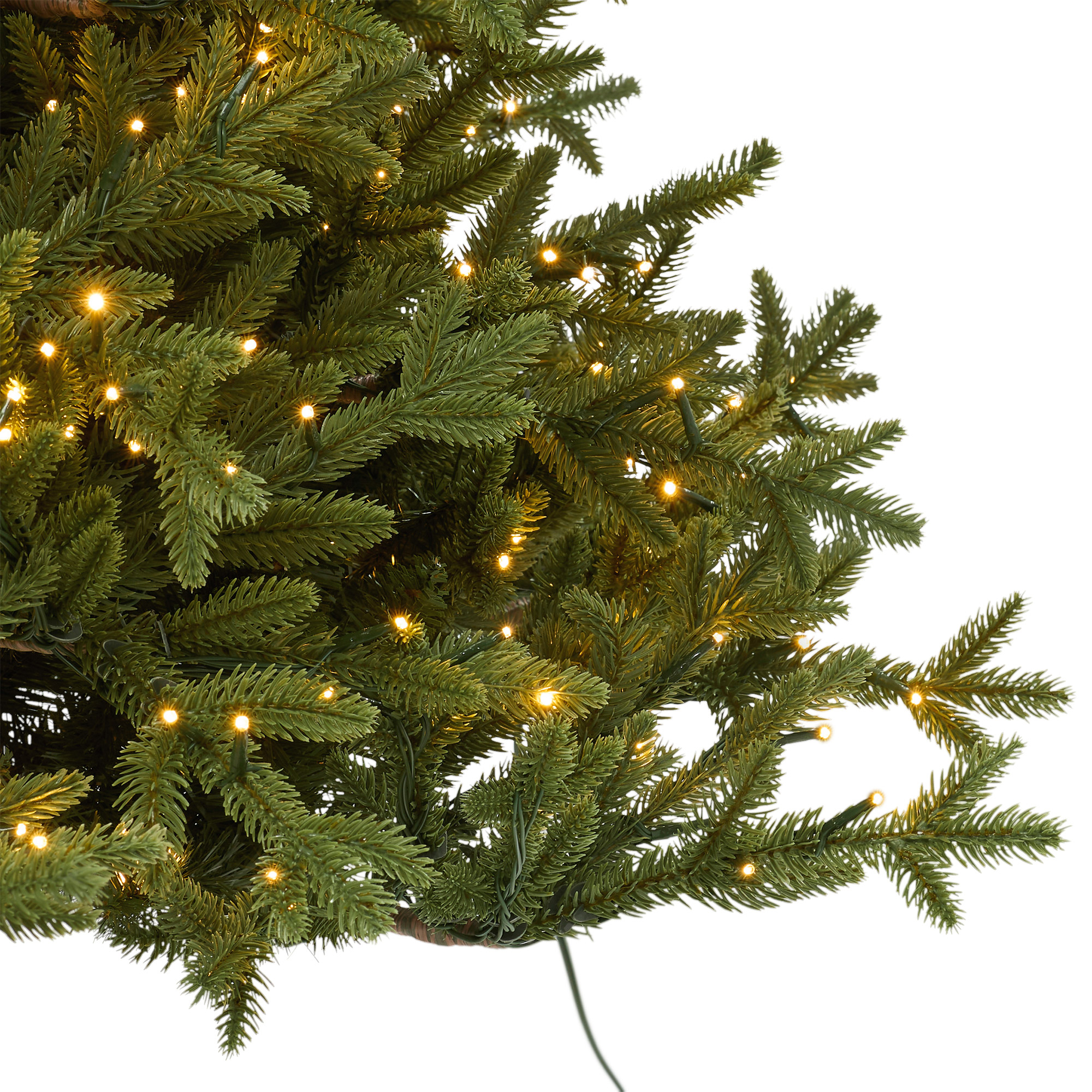 7.5' Pre-lit Radiant Micro LED with Twinkle Artificial Christmas