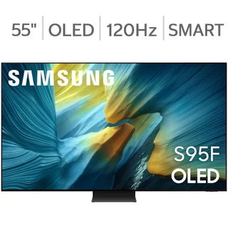 Samsung 55" Class - S95F OLED Series - 4K Vision AI Smart TV - Allstate 3-Year Protection Plan Bundle Included For 5 Years of Total Coverage*