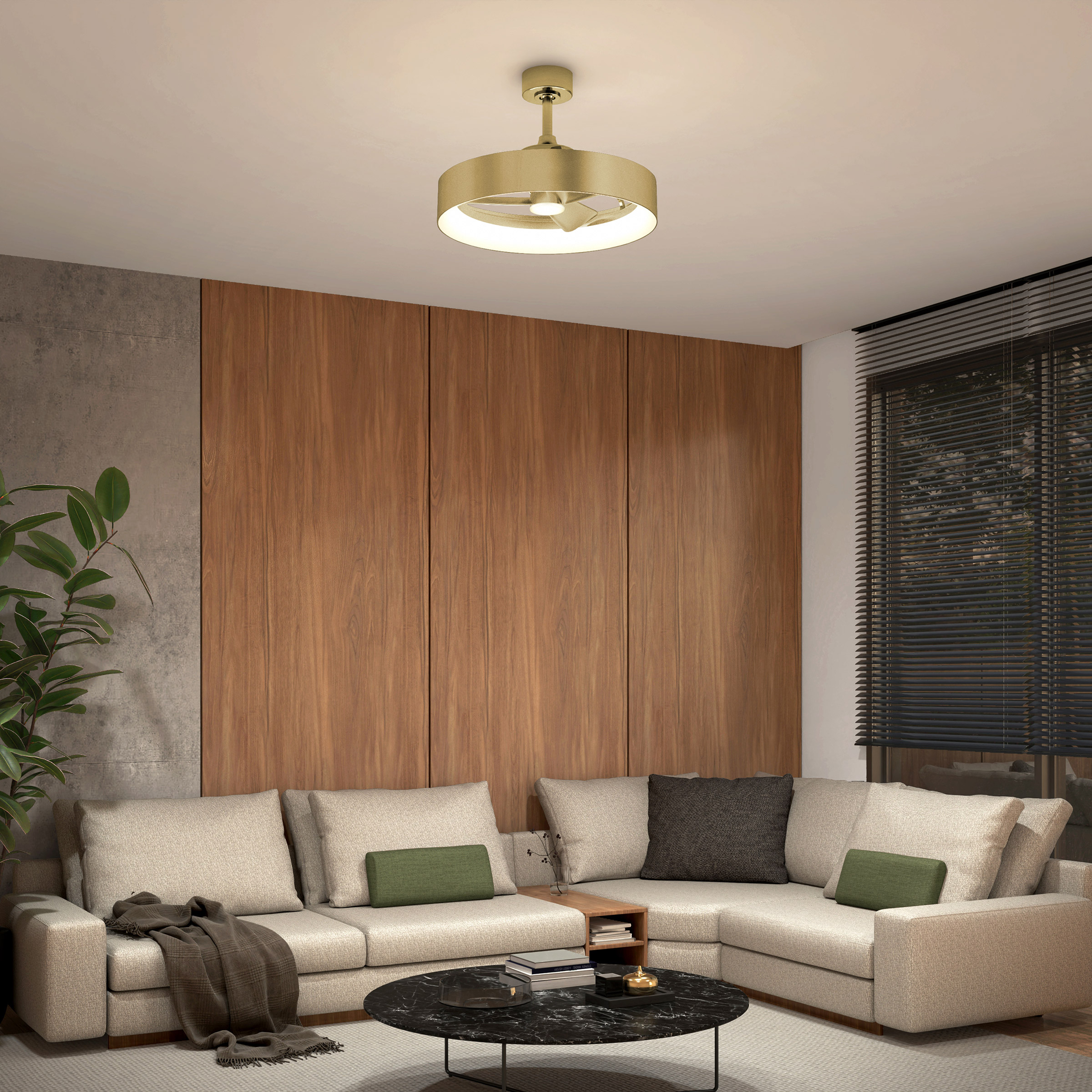 Artika Austin 23 in. Ceiling Fan with Light | Costco