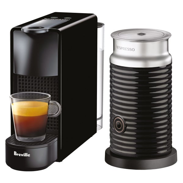 Nespresso Essenza Mini Espresso Machine by Breville, with Nespresso Essenza Mini Espresso Machine by Breville, with