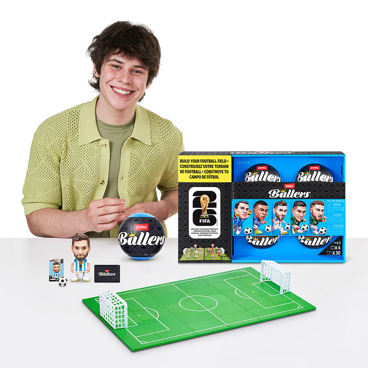 FIFA Ballers Figures 4-pack, Series 1 | Costco