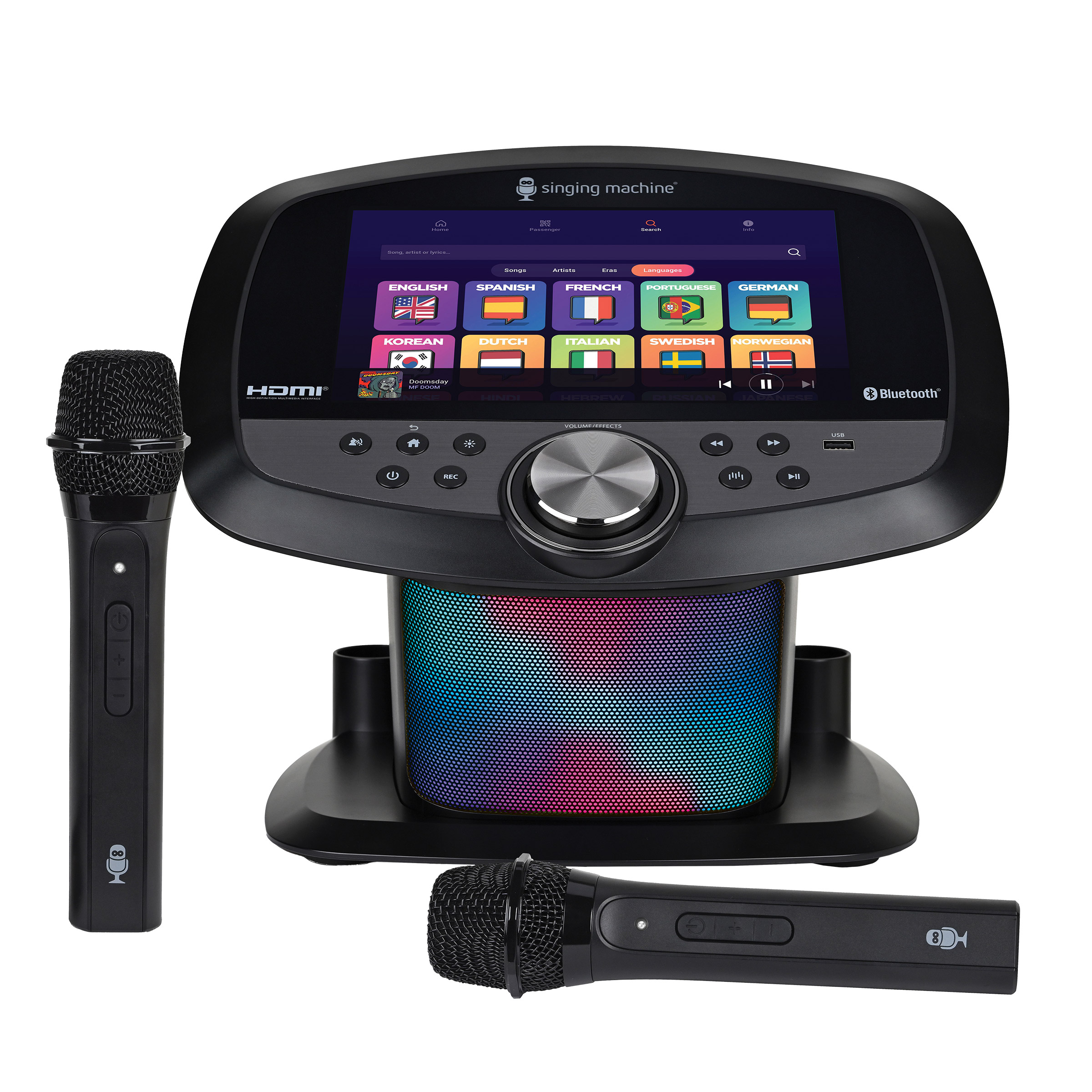 Singing Machine カラオケ プレーヤー Costco Singing Machine Ultimate Karaoke Party System with Vocal Removal