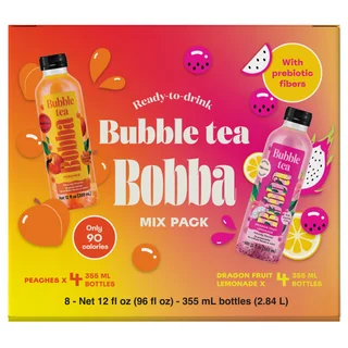 BOBBA BUBBLE TEA VP 8/12 OUNCE BOTTLES
