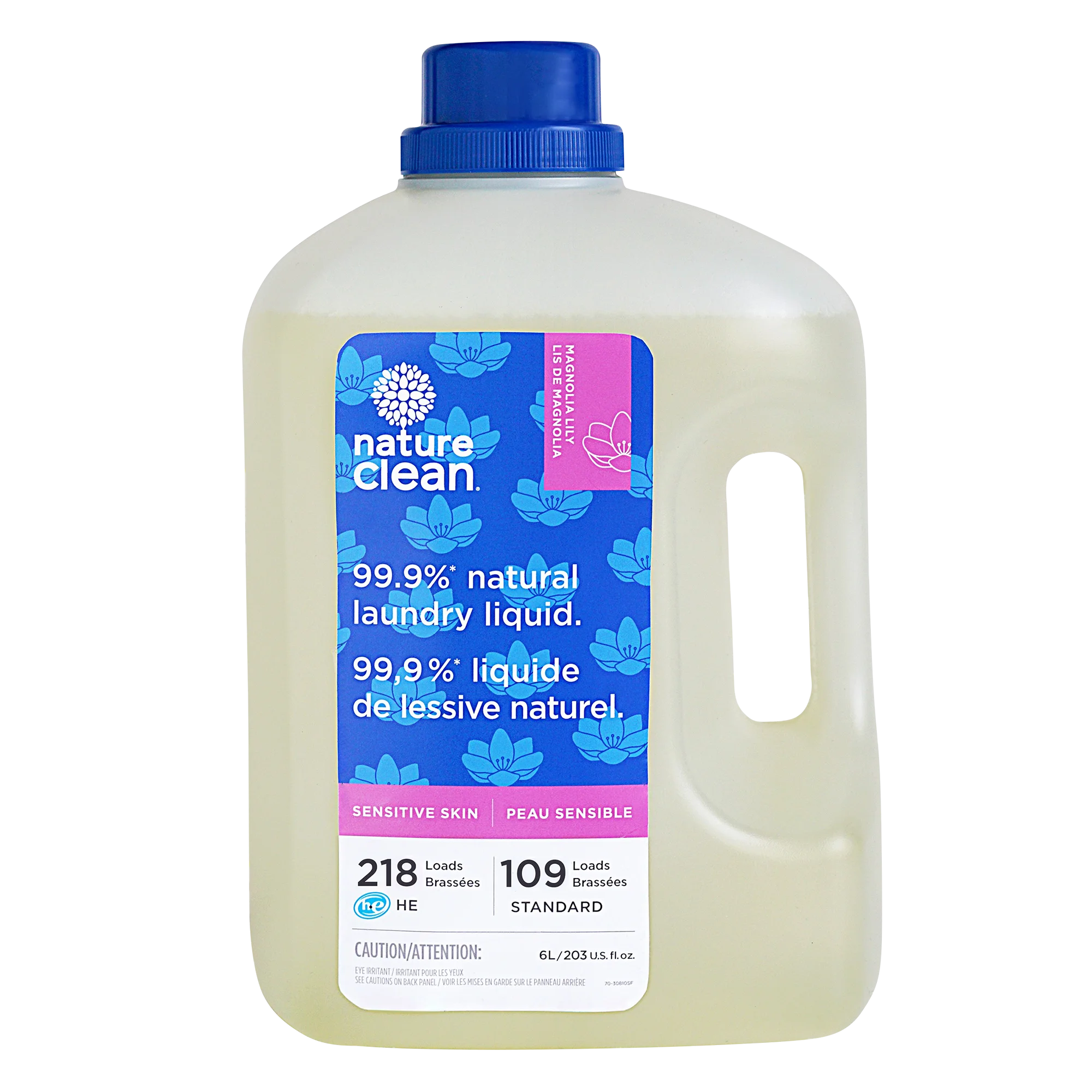 Nature Clean Magnolia Lily Laundry Detergent 218 washloads | Costco