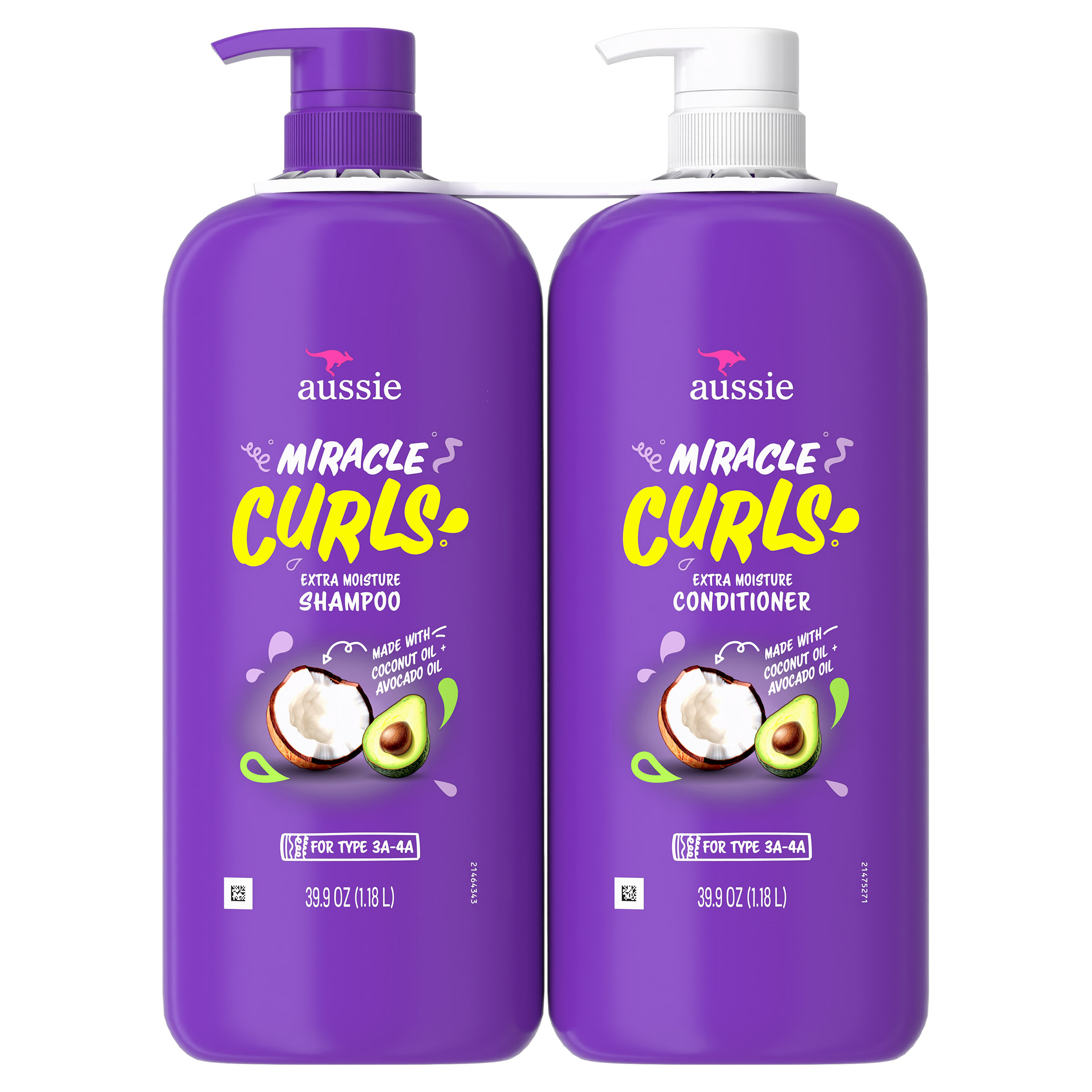 Aussie Miracle Curls Shampoo & Conditioner 39.9 fl oz Each | Costco
