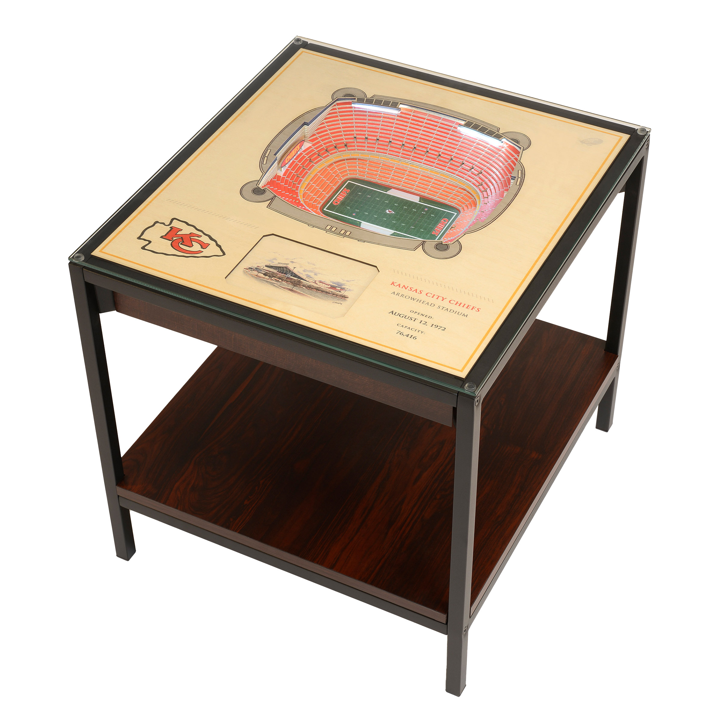 NFL 25-layer Stadium View End Table