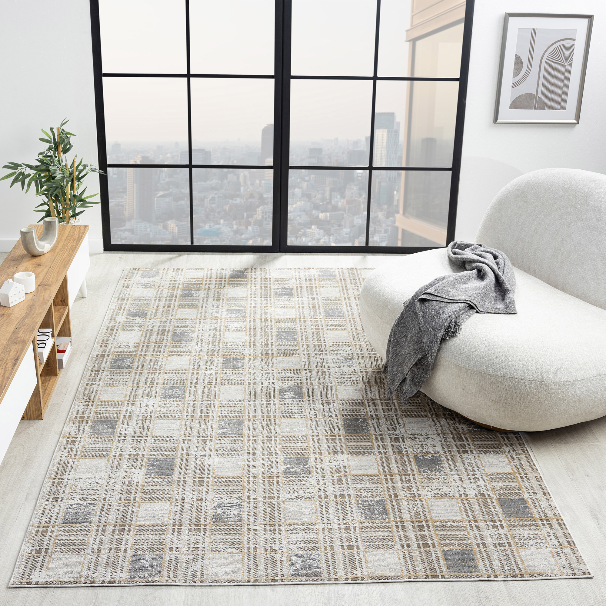Roots Home Oak Bay Collection Pescador Indoor Area Rug