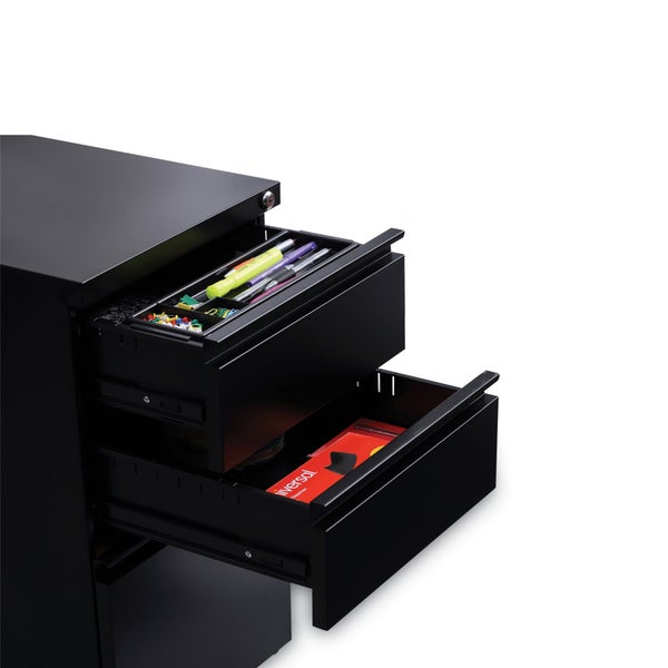 Alera Mobile 3-Drawer Pedestal File Cabinet, 14.96 Alera Mobile 3-Drawer Pedestal File Cabinet, 14.96