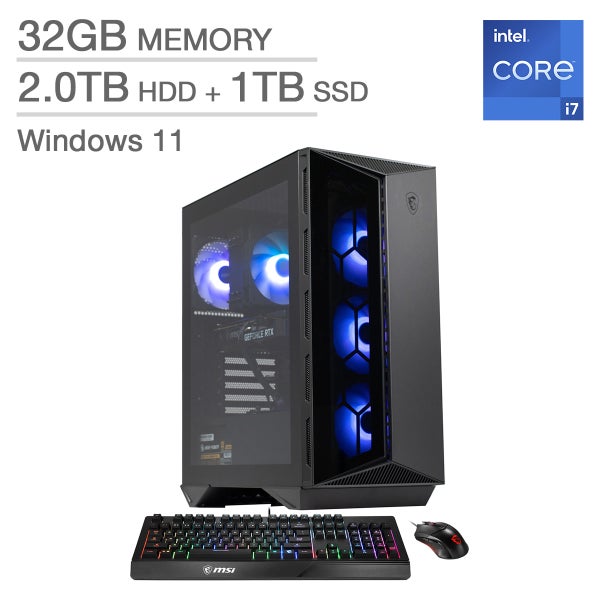MSI Aegis R 13NU Gaming Desktop, Intel Core i7-13700F - 32GB MSI Aegis R 13NU Gaming Desktop, Intel Core i7-13700F - 32GB