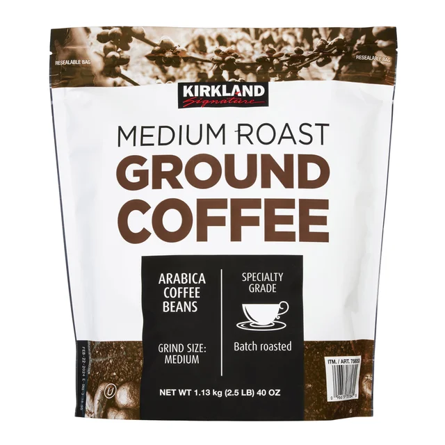 Kirkland Signature Medium Roast Coffee, 40 oz