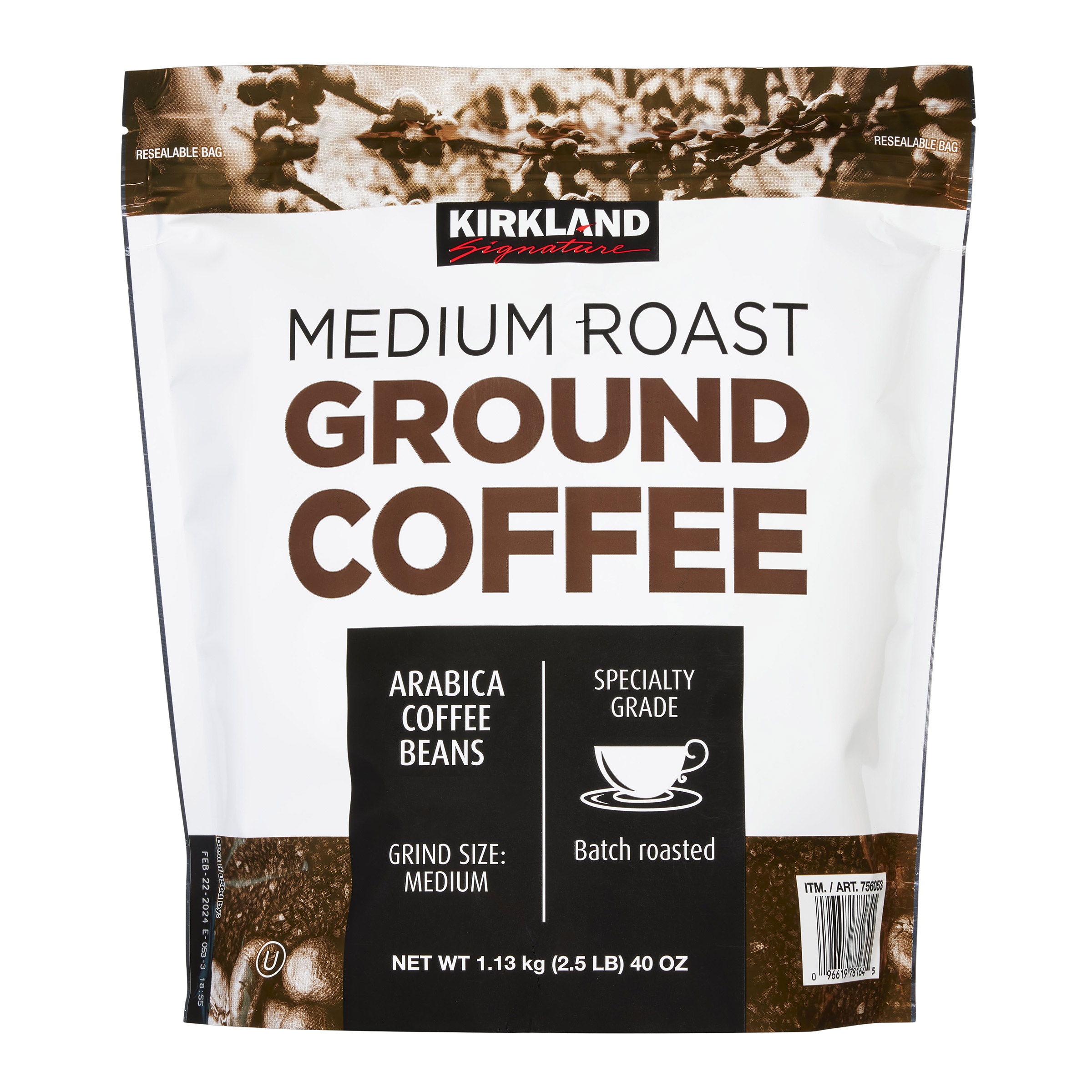 コーリング('02米) Kirkland Signature Medium Roast Coffee, 40 oz. | Costco