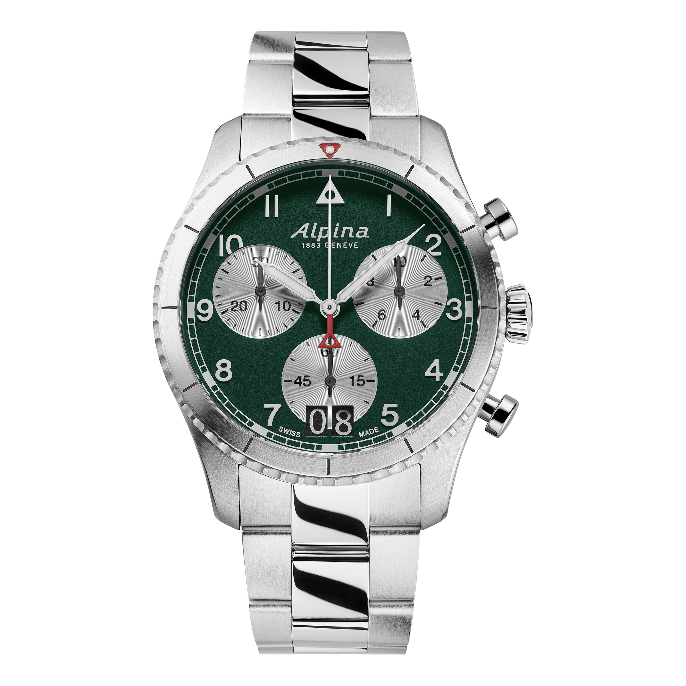 Alpina Startimer Pilot Green Dial Men’s Watch