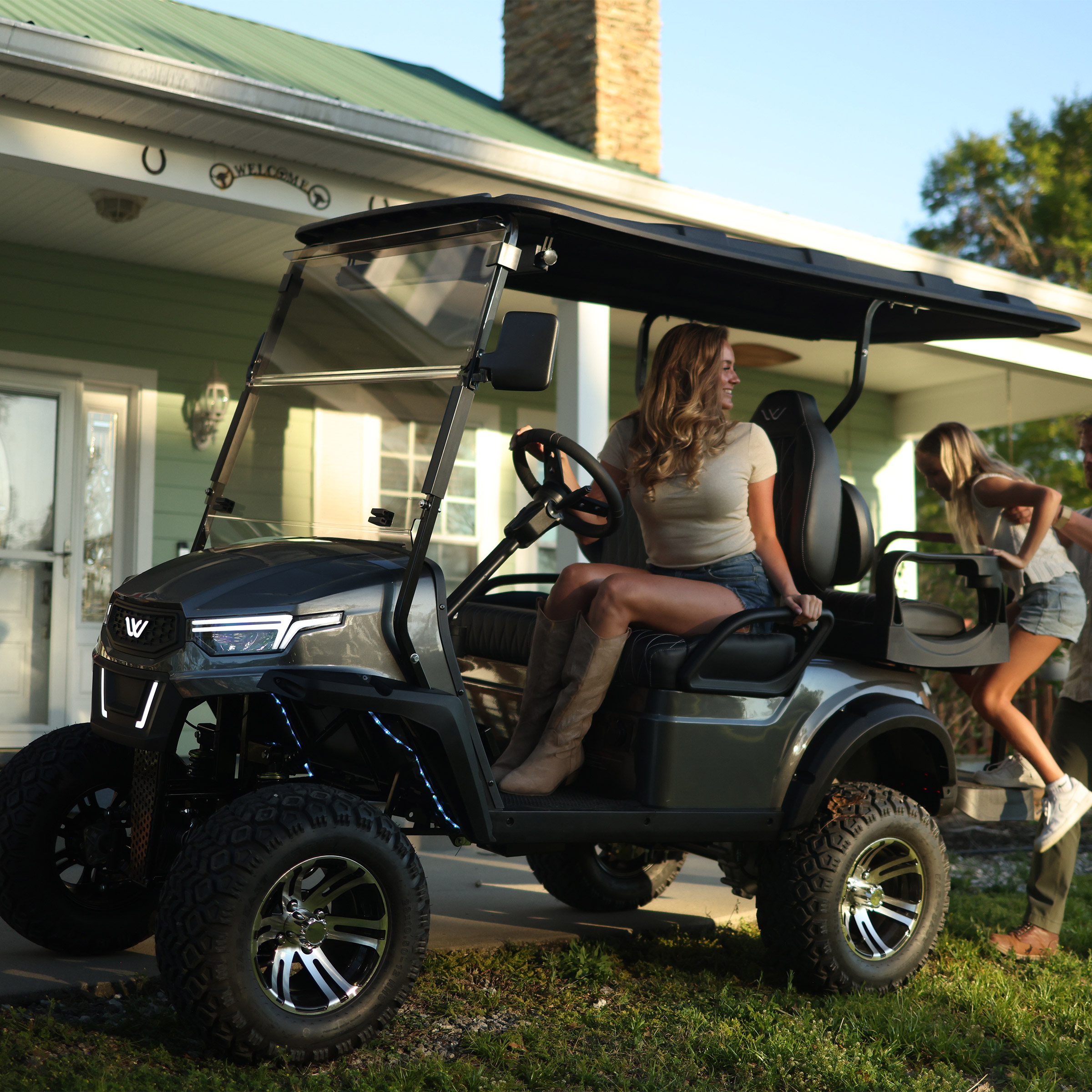 Whisper W5 4-seat Off-road Recreational Golf Cart