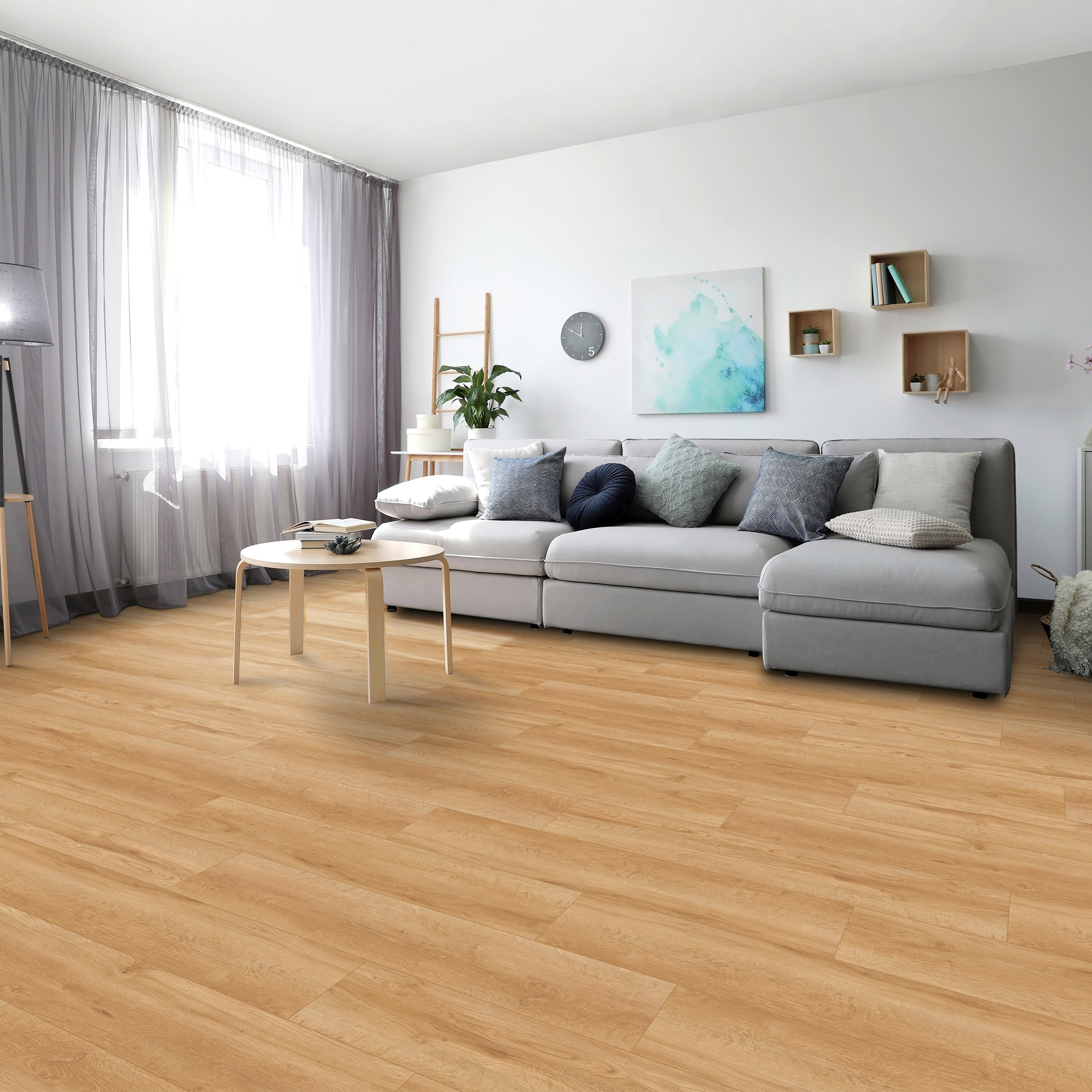 Golden Select Vintage Oak 18.2 cm (7.16 in.) Rigid Core SPC Vinyl Flooring