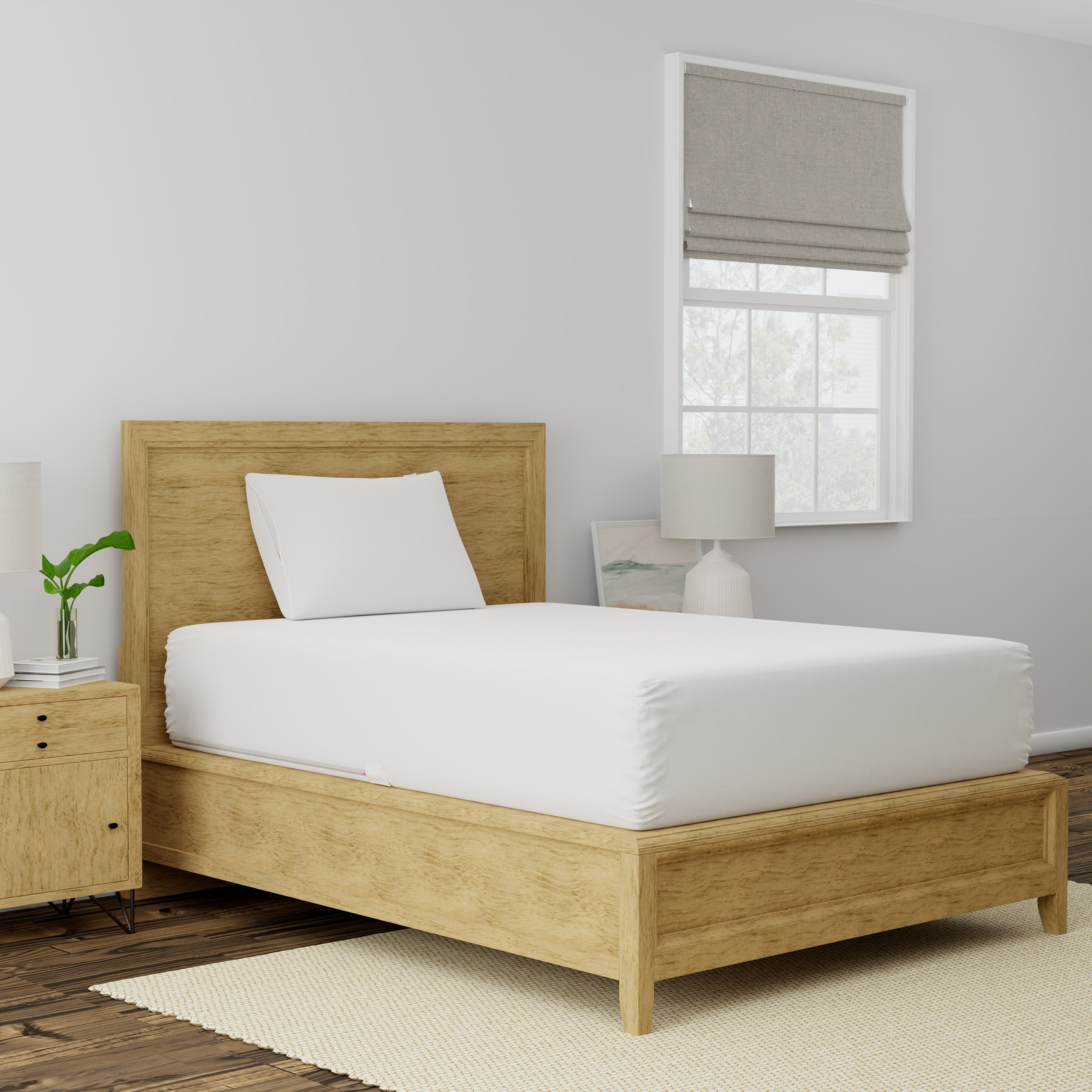 AllerEase Ultimate Cotton Mattress and Pillow Protector Bed Bundle