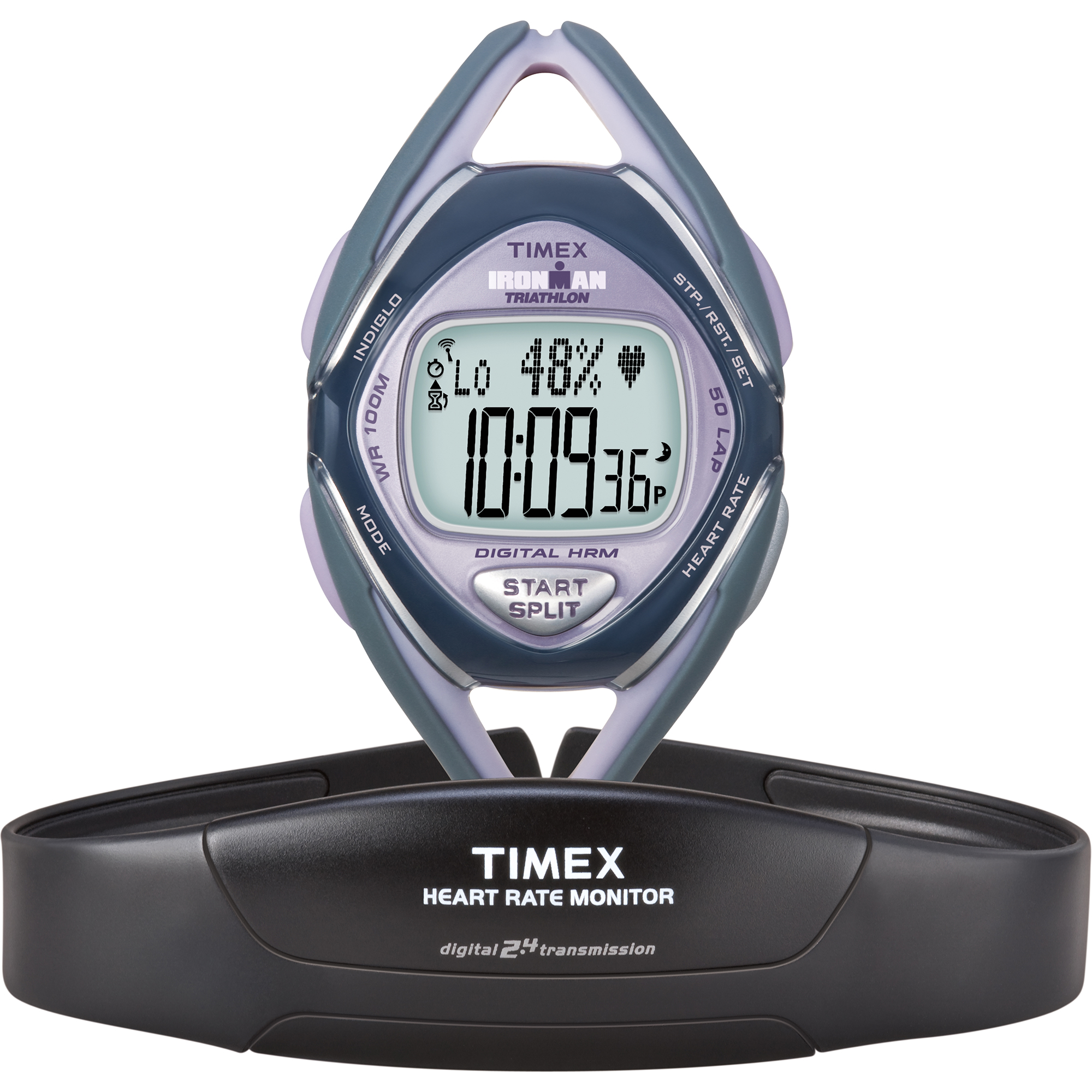 Timex Ladies Ironman Race Trainer Watch with Digital Heart Rate Monitor 5K218