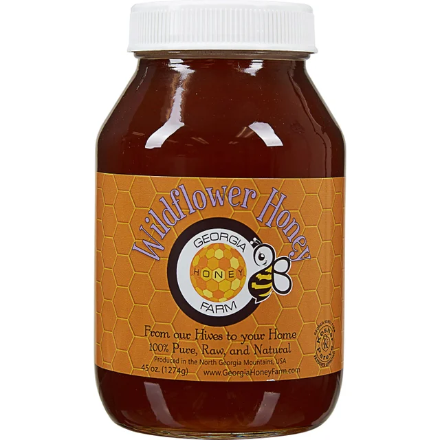 Georgia Honey Farm Raw Wildflower Honey, 45 oz