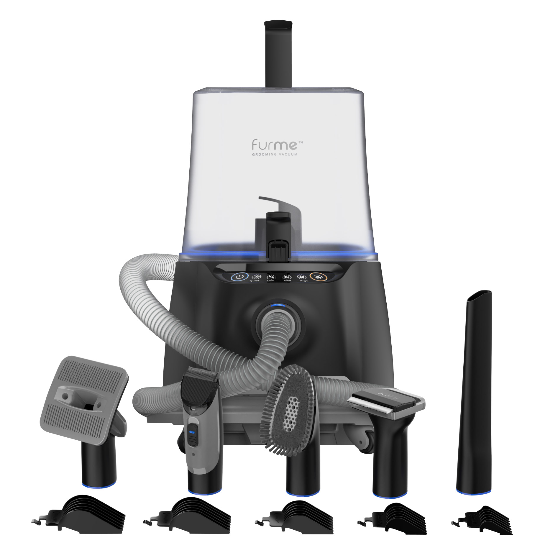 FurMe Ultra Pet Grooming Vacuum Kit with Carrying Case | Costco