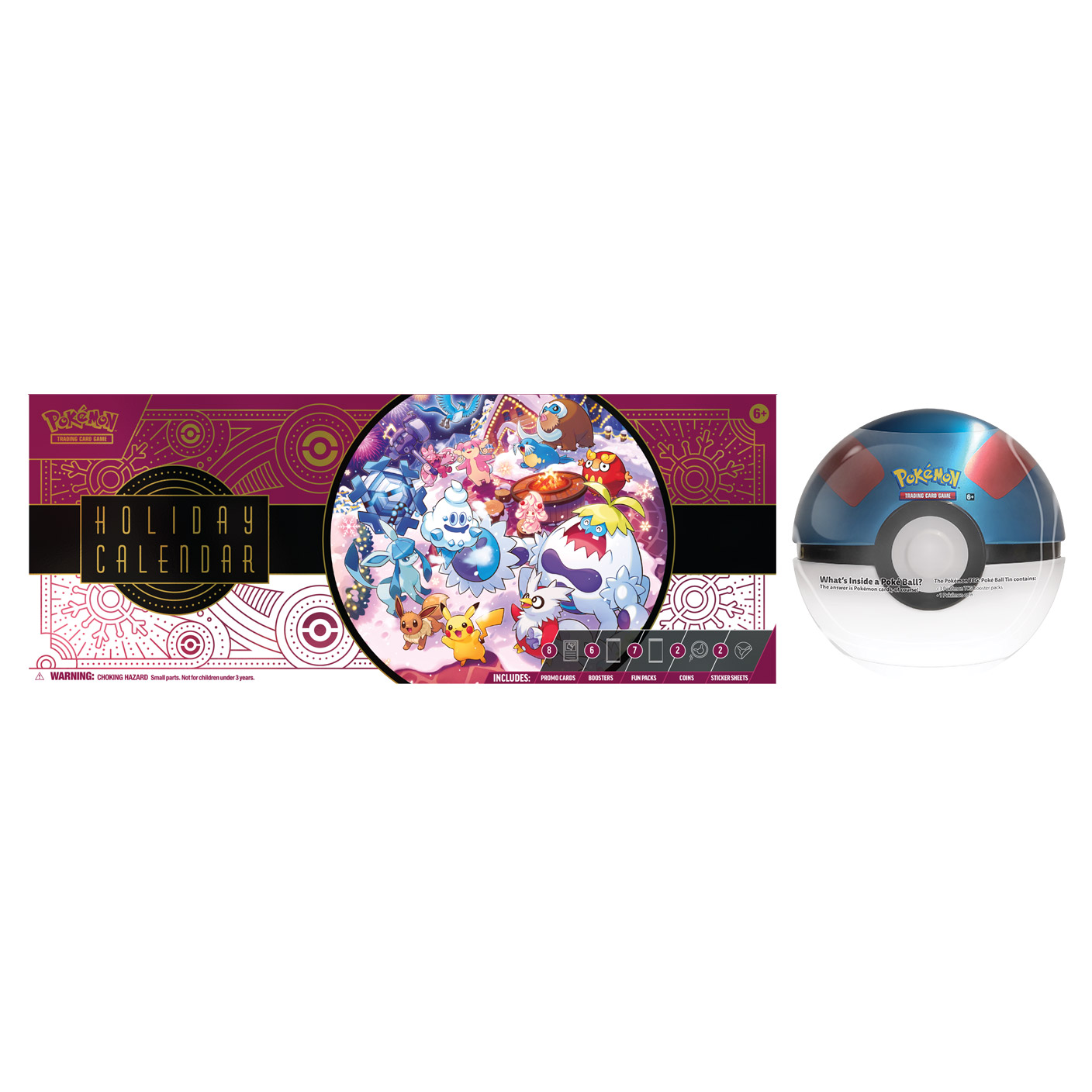 Pokemon Holiday Calendar + Quick Ball (English Edition) | Costco