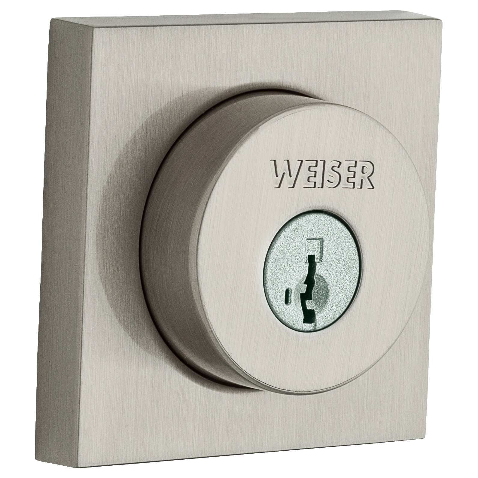 Weiser Square Deadbolt Single Cylinder 