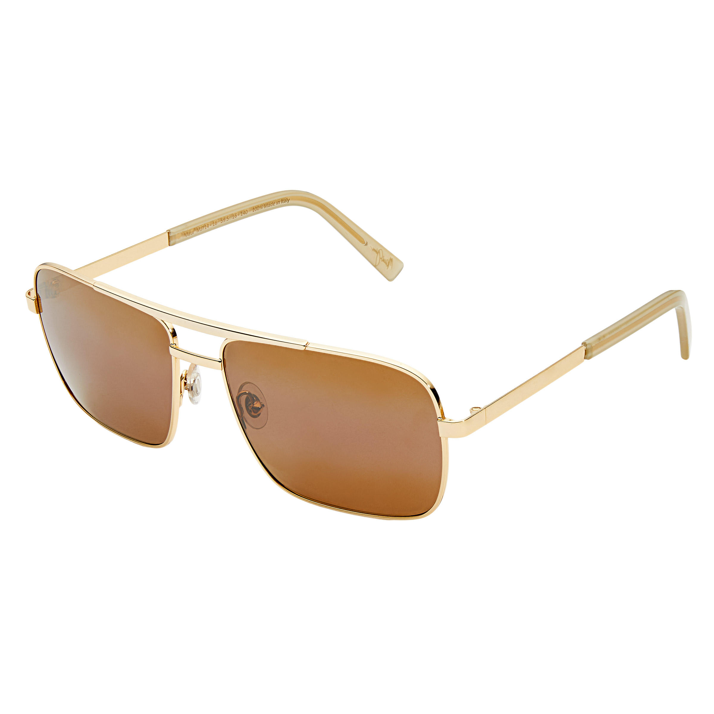 Maui Jim Compass H714-16 Gold Bronze Polarized Sunglasses | Costco