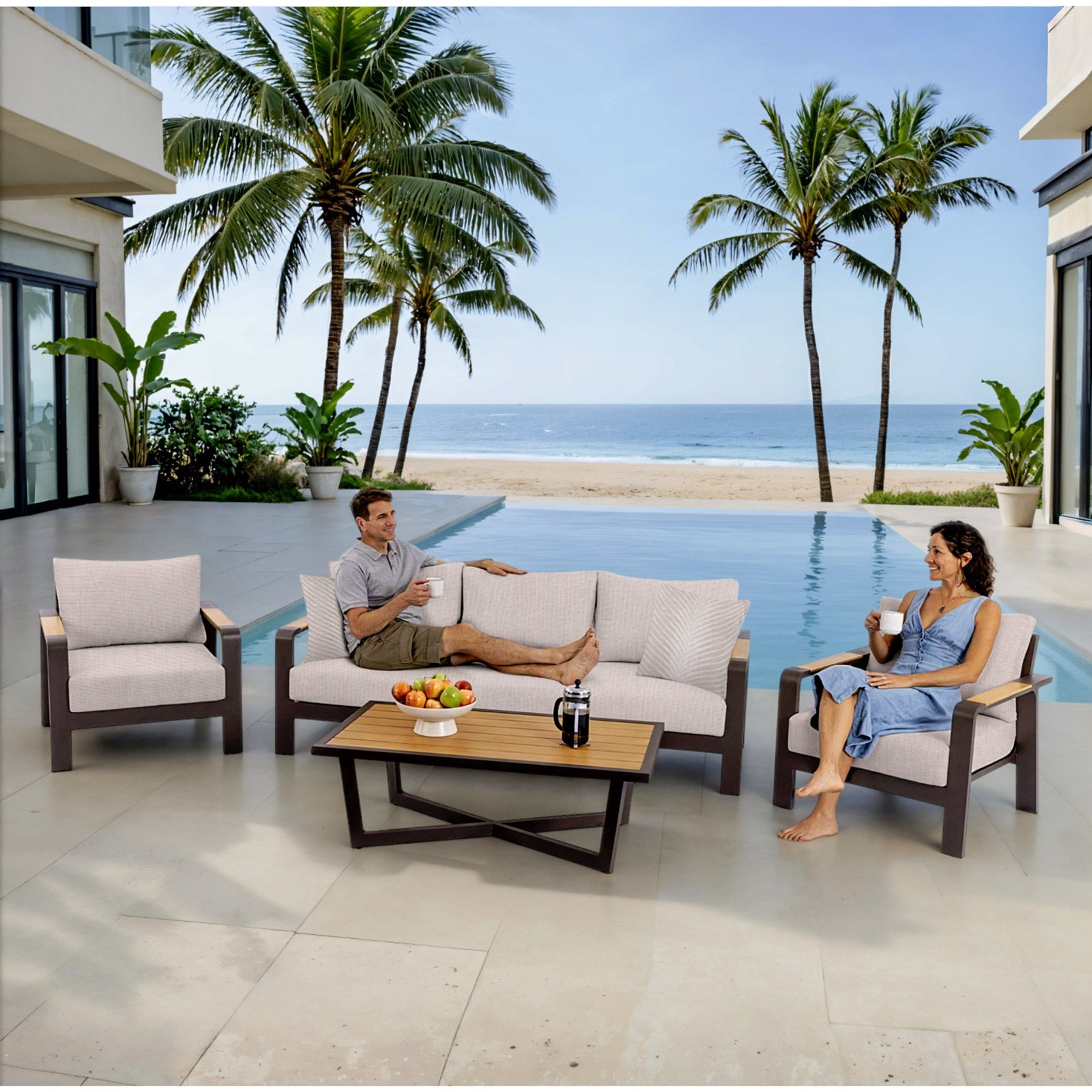 希少フルセット◆ELGIN DP スモセコ 米国製17石 純正デッドベルト＆箱付 MoDe Trenton 4-piece Outdoor Patio Deep Seating Set | Costco