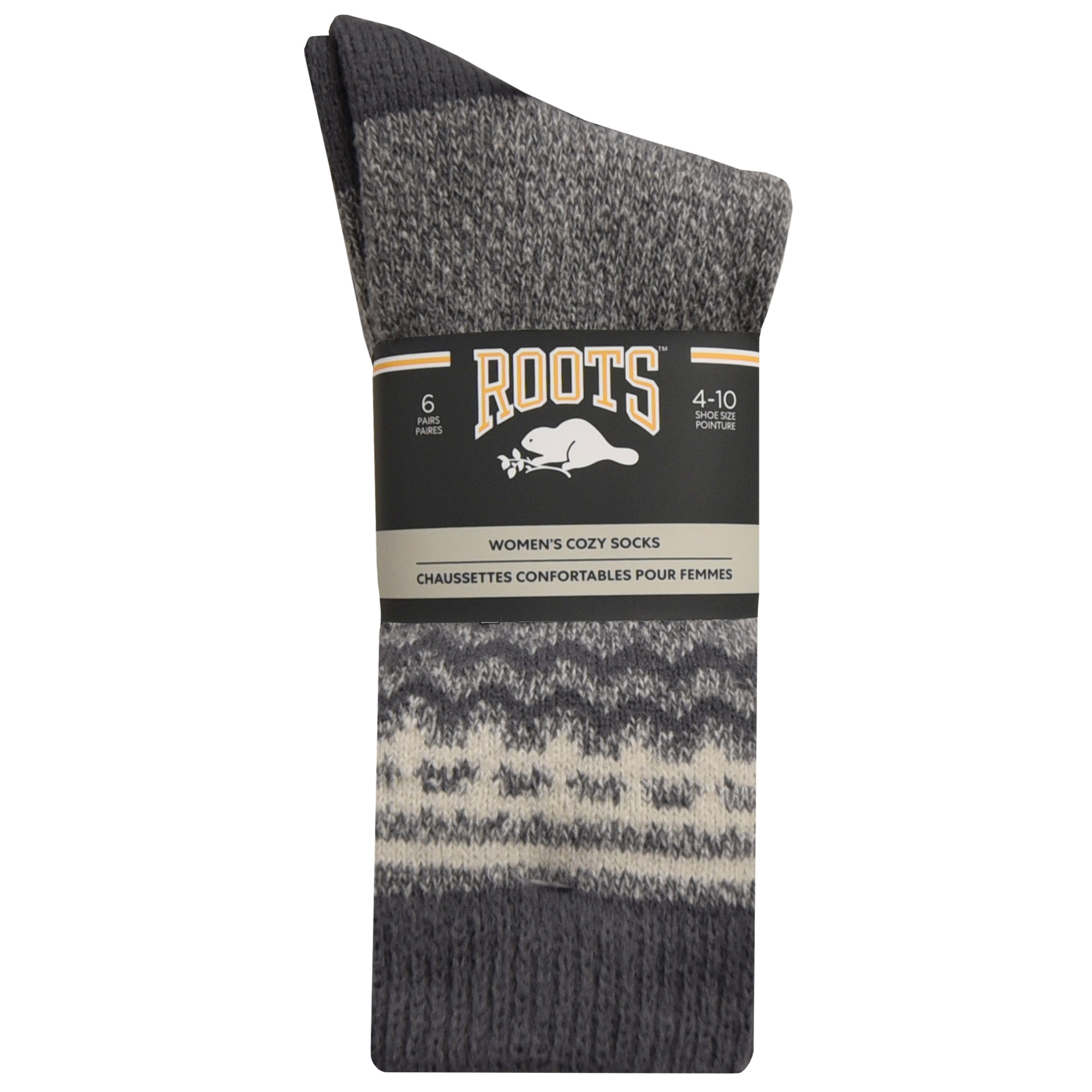 Roots Women’s Cozy Sock, 6-pairs