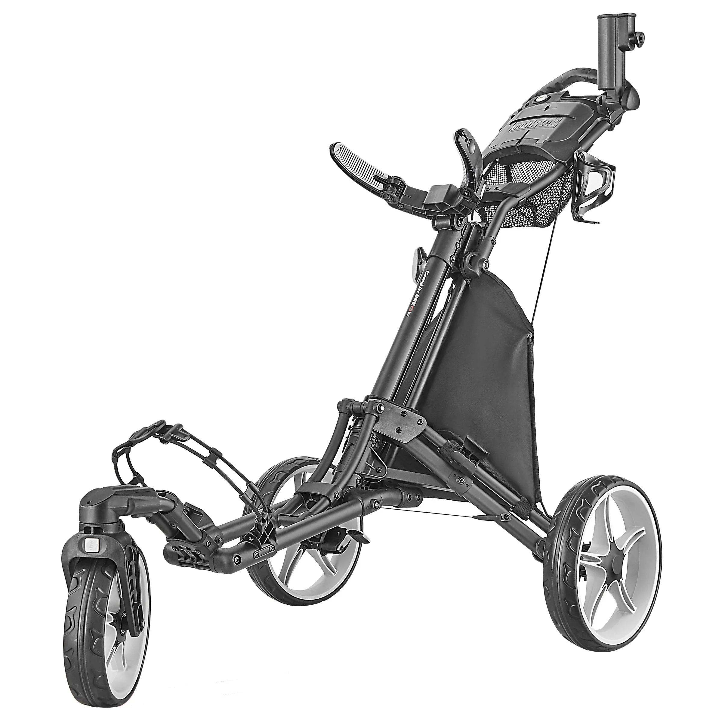 CaddyTek 3-wheel Golf Cart with Swivel Front Wheel | Costco