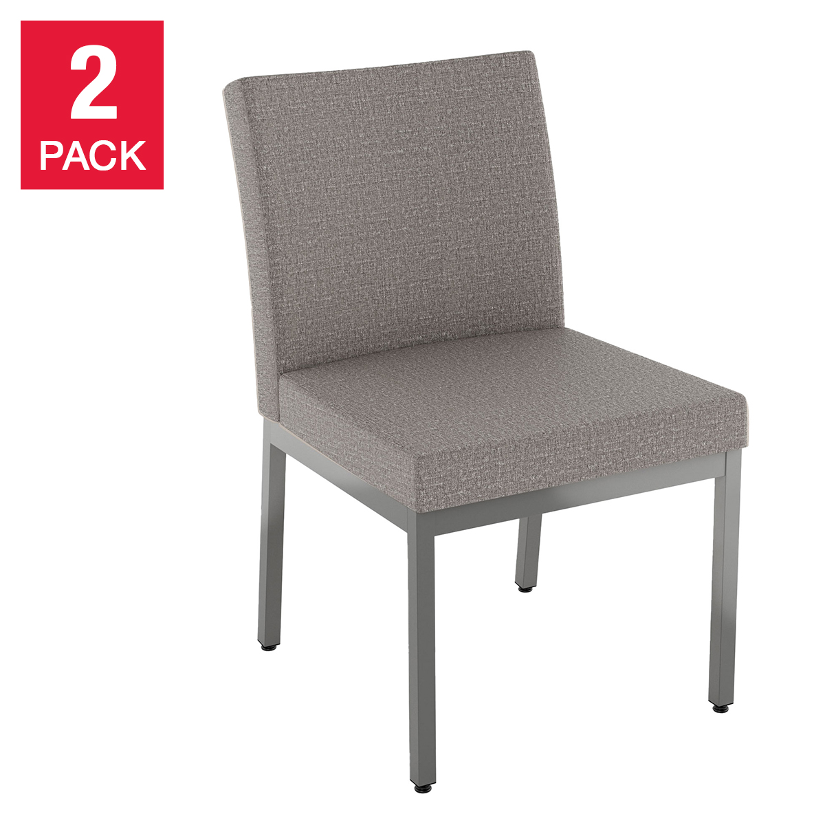 Amisco Drift Fabric Dining Chair, 2-pack
