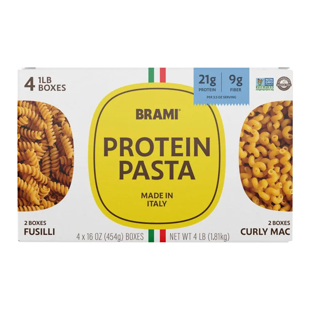 BRAMI PROTEIN PASTA VARIETY 4/1 LBS