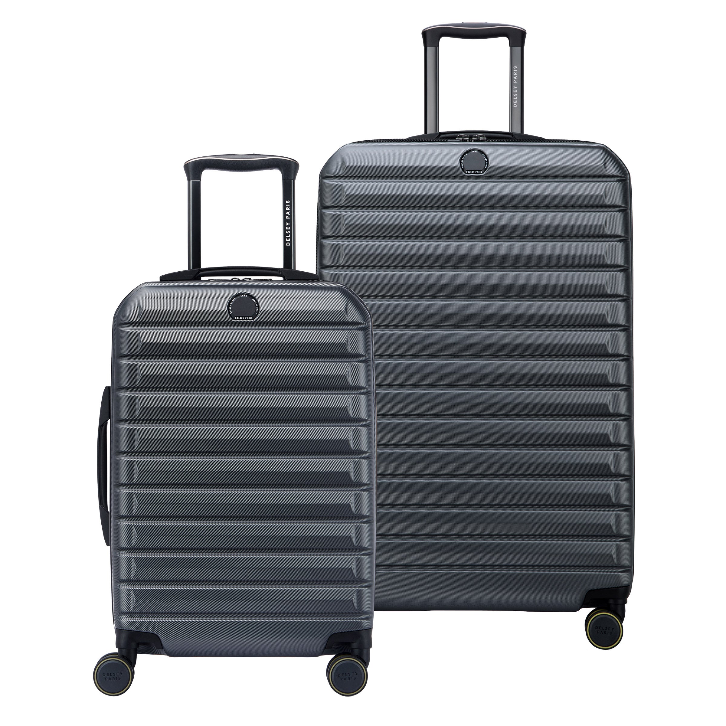 Delsey Paris 2-piece Hardside Luggage Set - Dark Gray