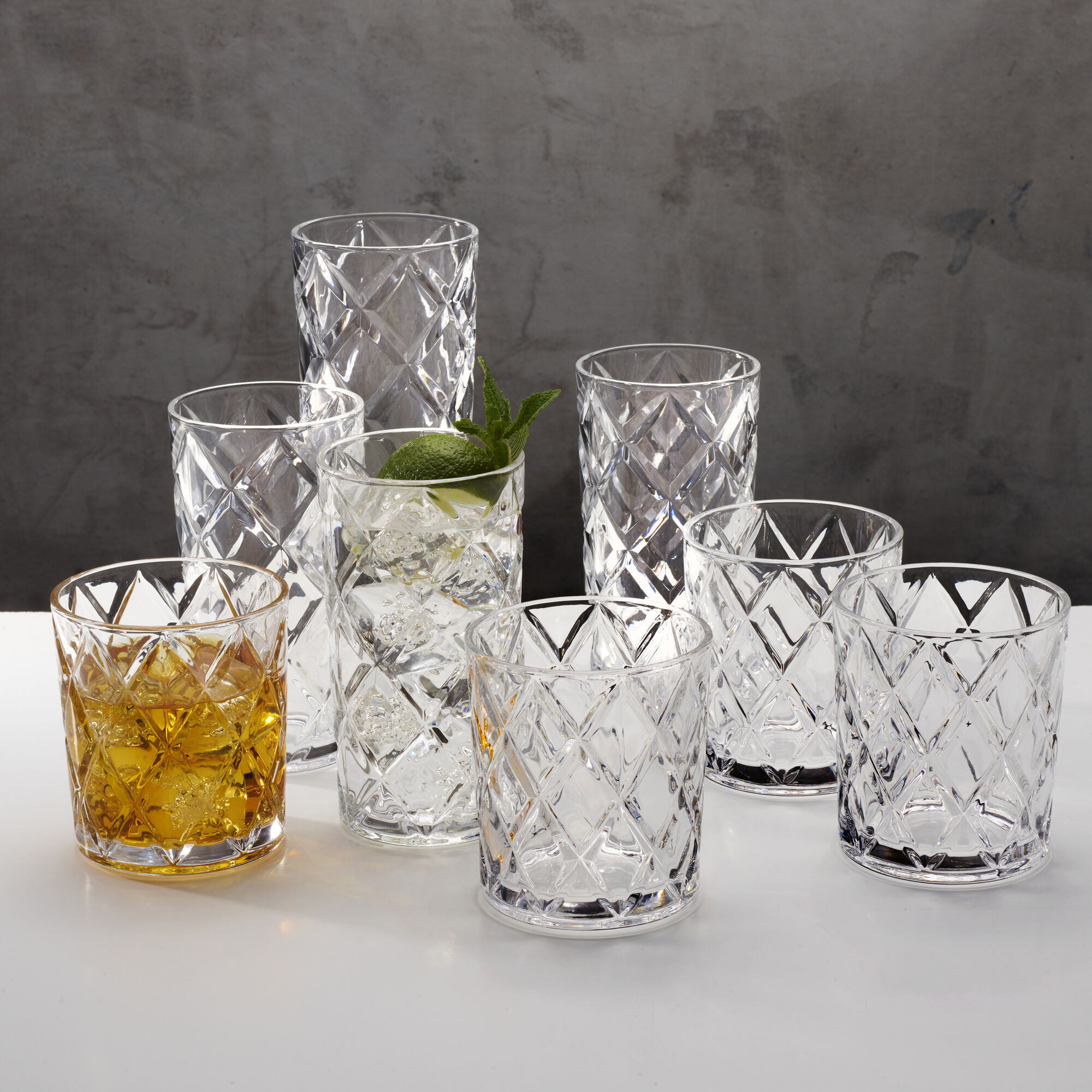 Mikasa Ansley 8 Piece Glassware