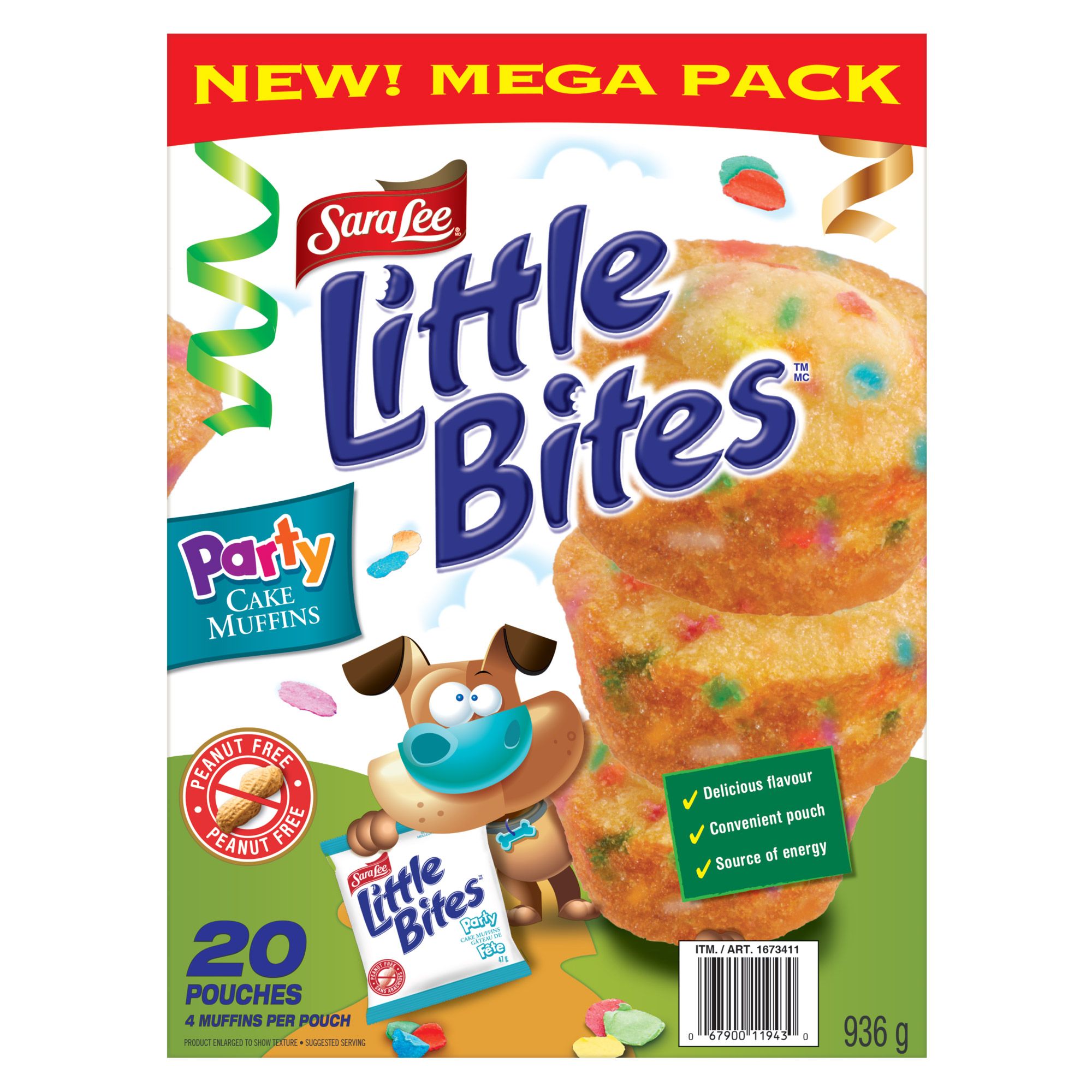 Sara Lee Little Bites Party Cake Muffins, 936 g