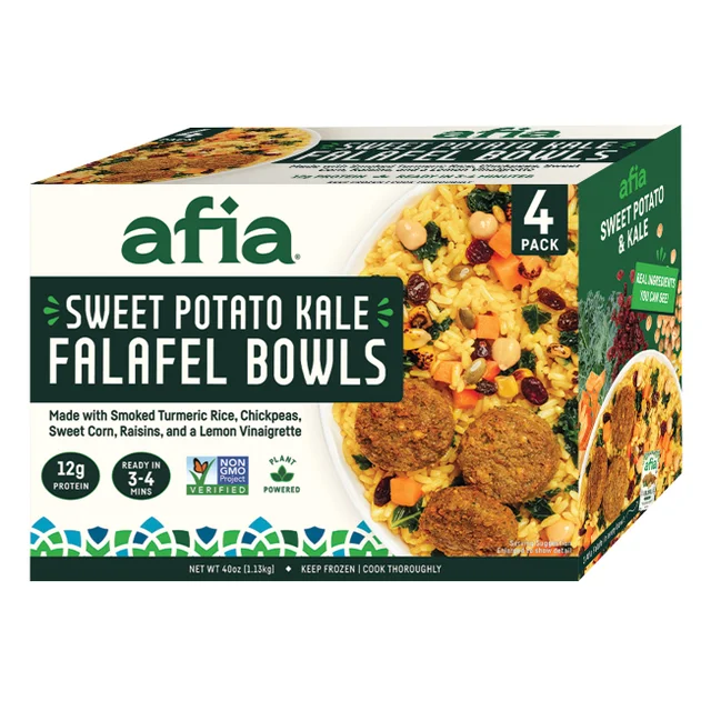 AFIA SWEET POTATO & KALE 4 PACK 10 OUNCES EACH