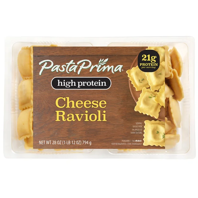 PASTA PRIMA HIGH PROTEIN CHEESE RAVIOLI 28 OZ